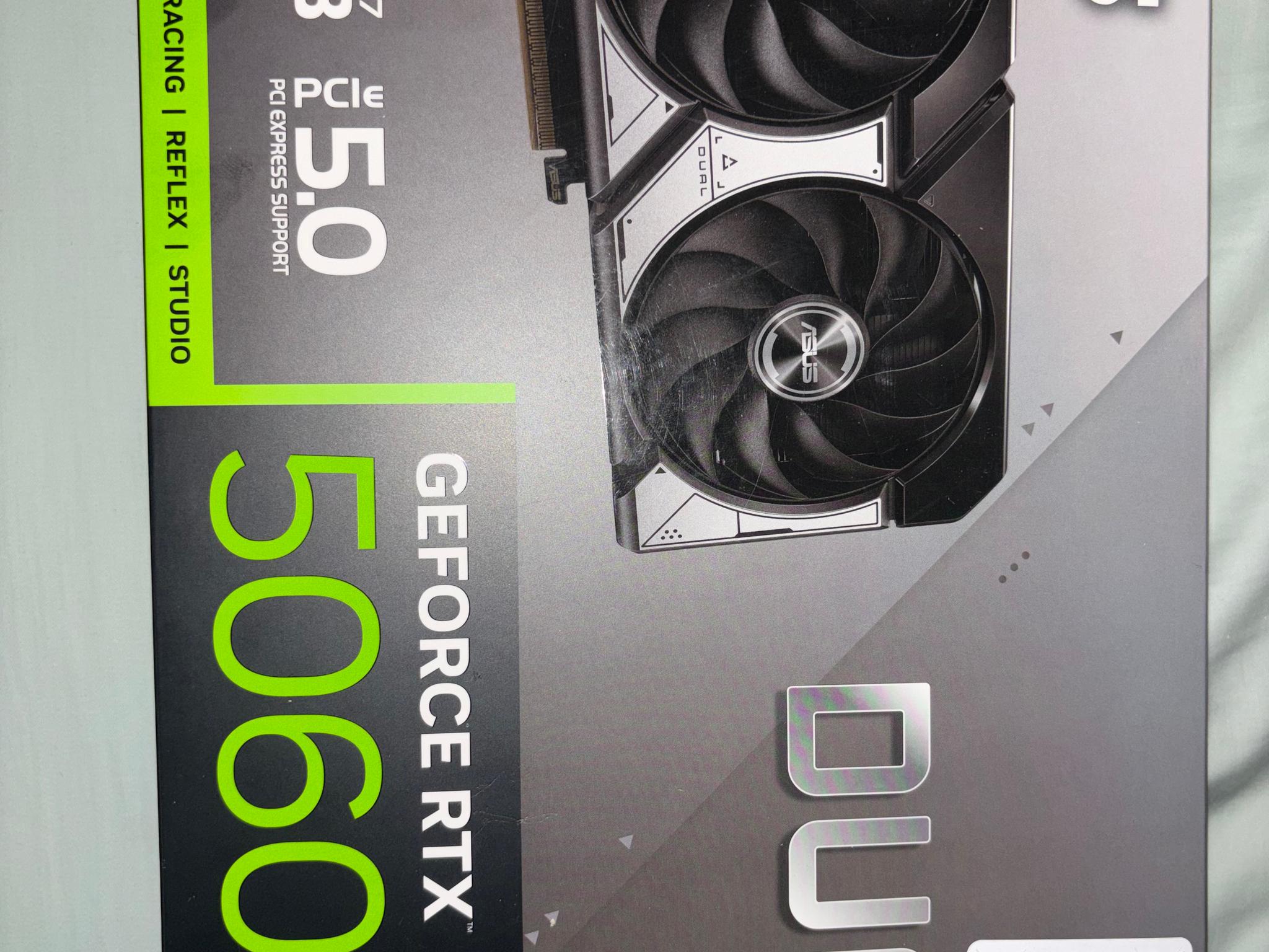 ASUS Dual GeForce RTX 5060 8GB GDDR7 OC Edition