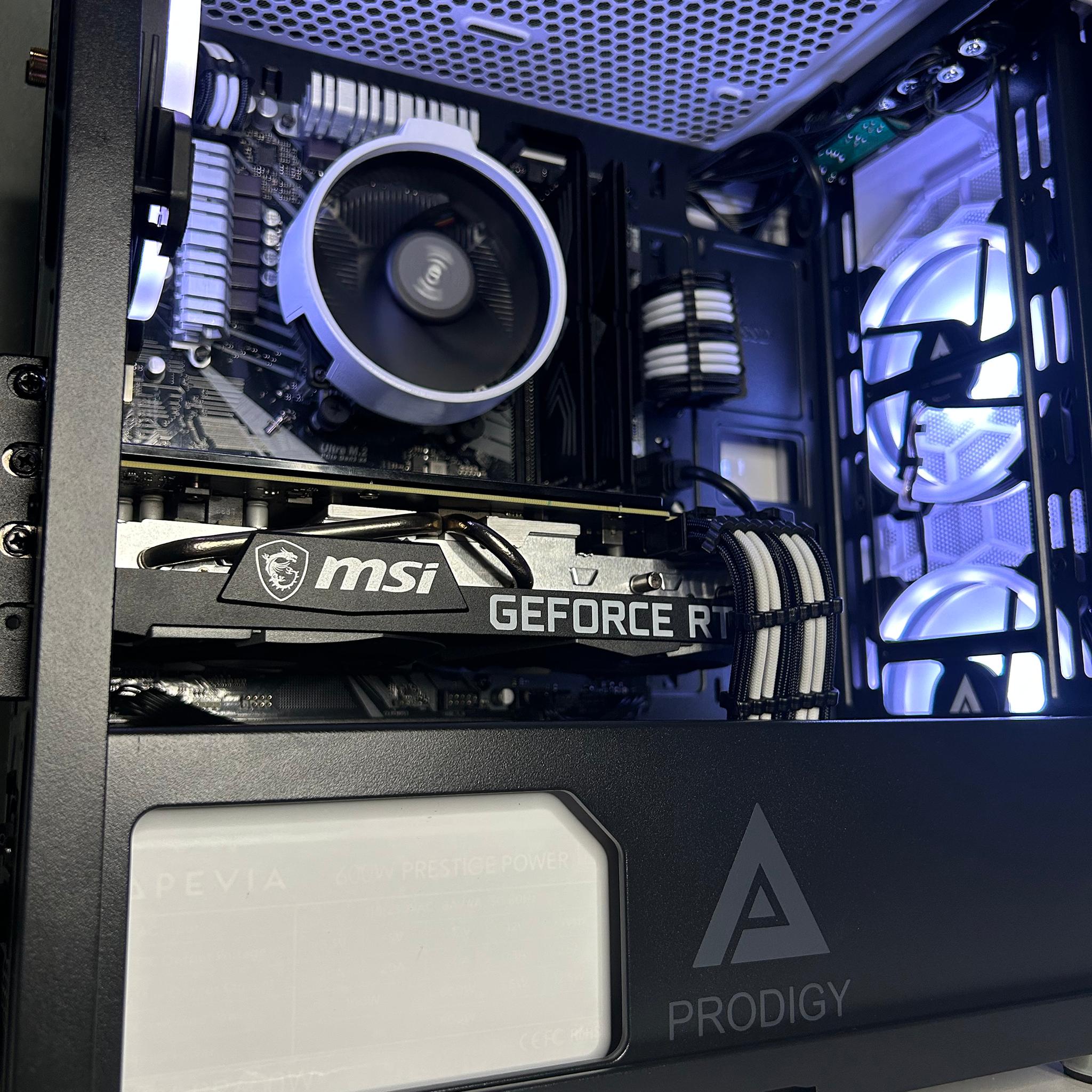 ⚫️⚪️⚫️ | MSI RTX 3060 Ti | Ryzen 5 5600 | Neo Forza 16GB 3600Mhz | 1TB NVME