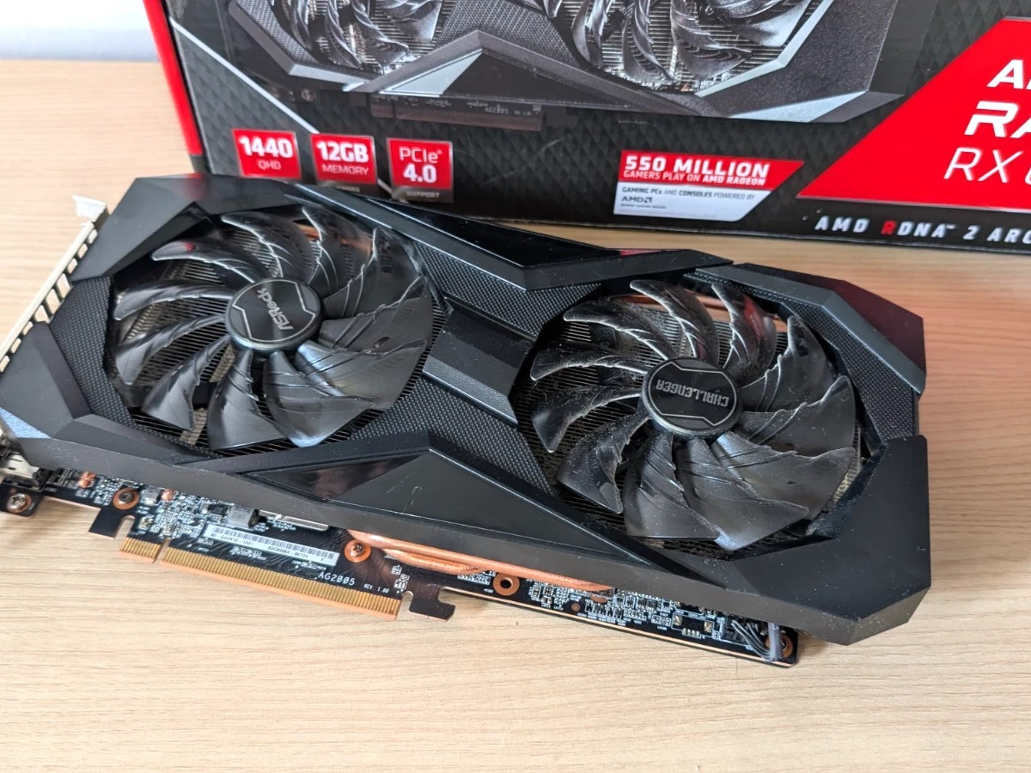 ASRock Radeon RX 6700 XT 12GB Challenger D GPU w/Box