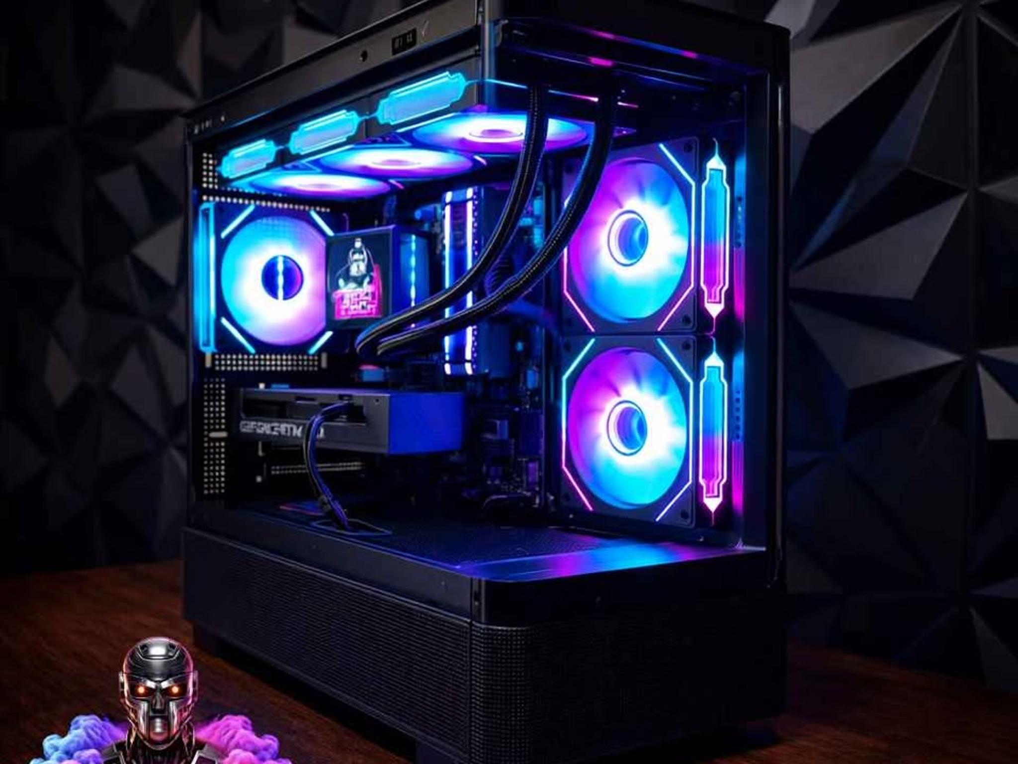 LUMEX RTX 4060 Ti Gaming PC • Ryzen 5 5500 • 1TB NVMe • 360mm Liquid Cooled