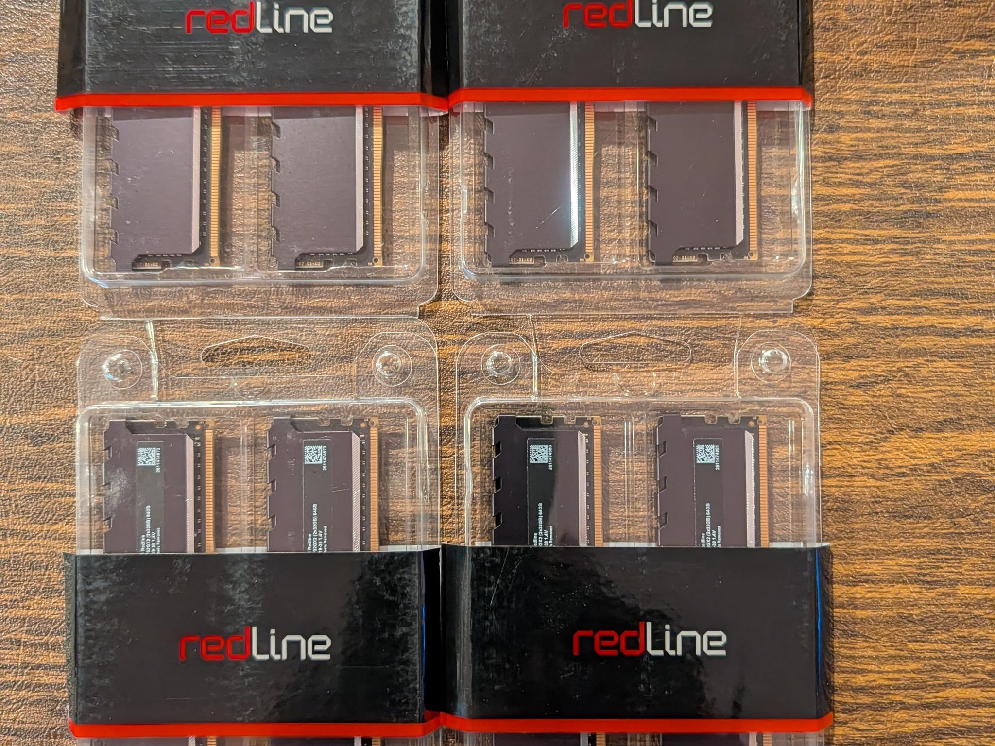 LOT OF (4) Mushkin DDR4 64GB (2 x 32GB) 3600 CL16 Kits - 256GB Total