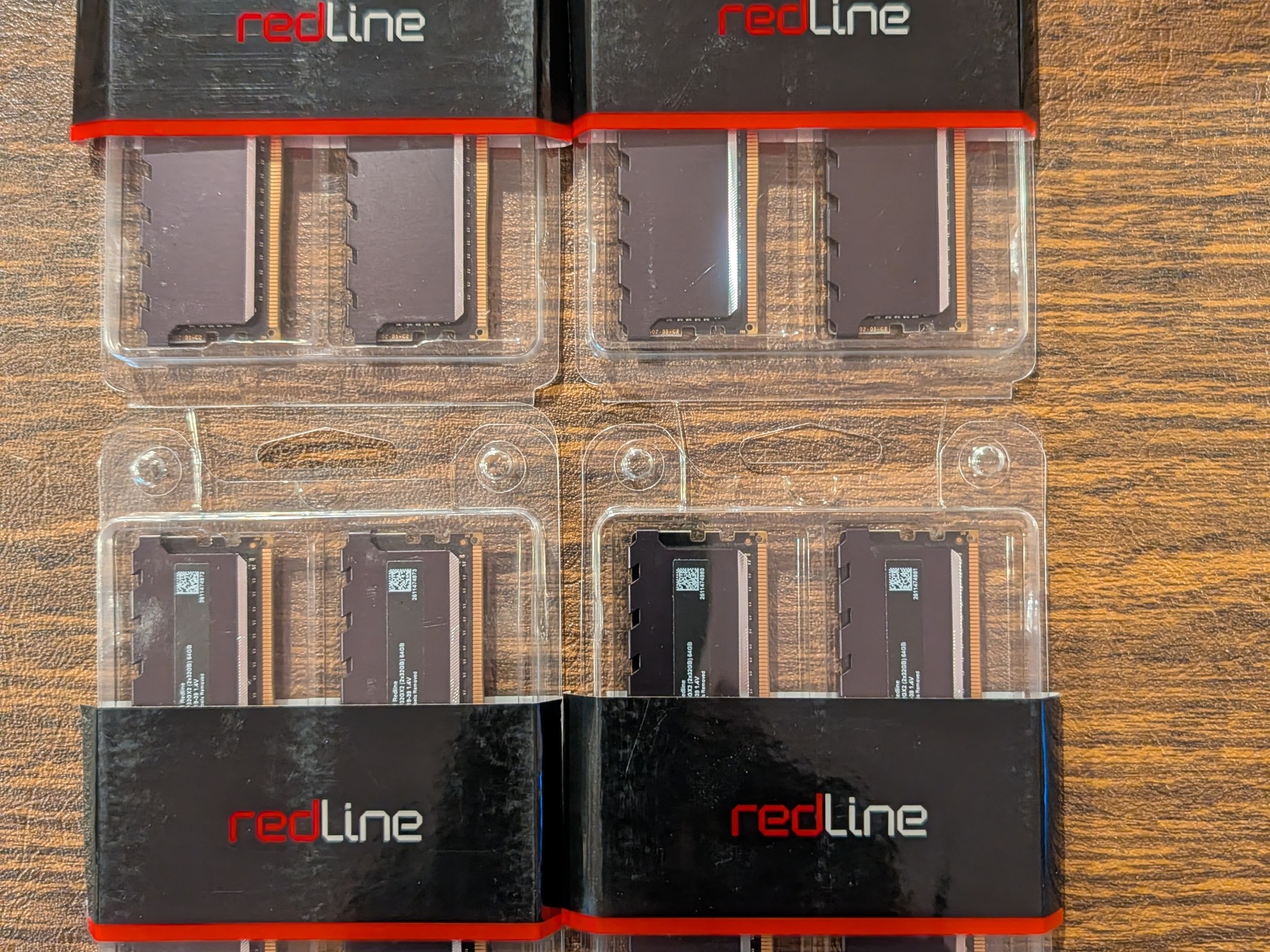 LOT OF (4) Mushkin DDR4 64GB (2 x 32GB) 3600 CL16 Kits - 256GB Total