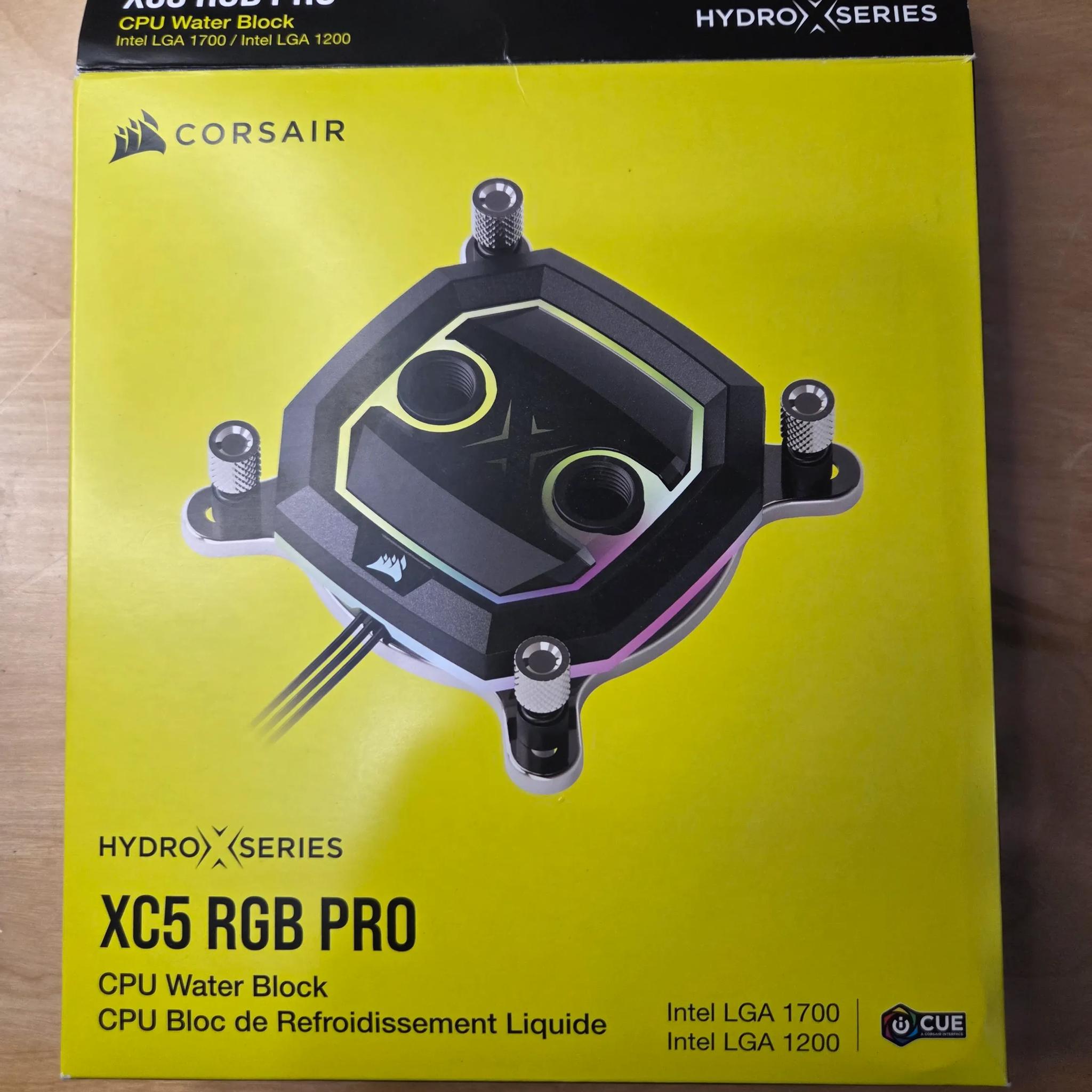 Corsair XC5 RGB PRO CPU Water Block (AM4/5 ONLY)