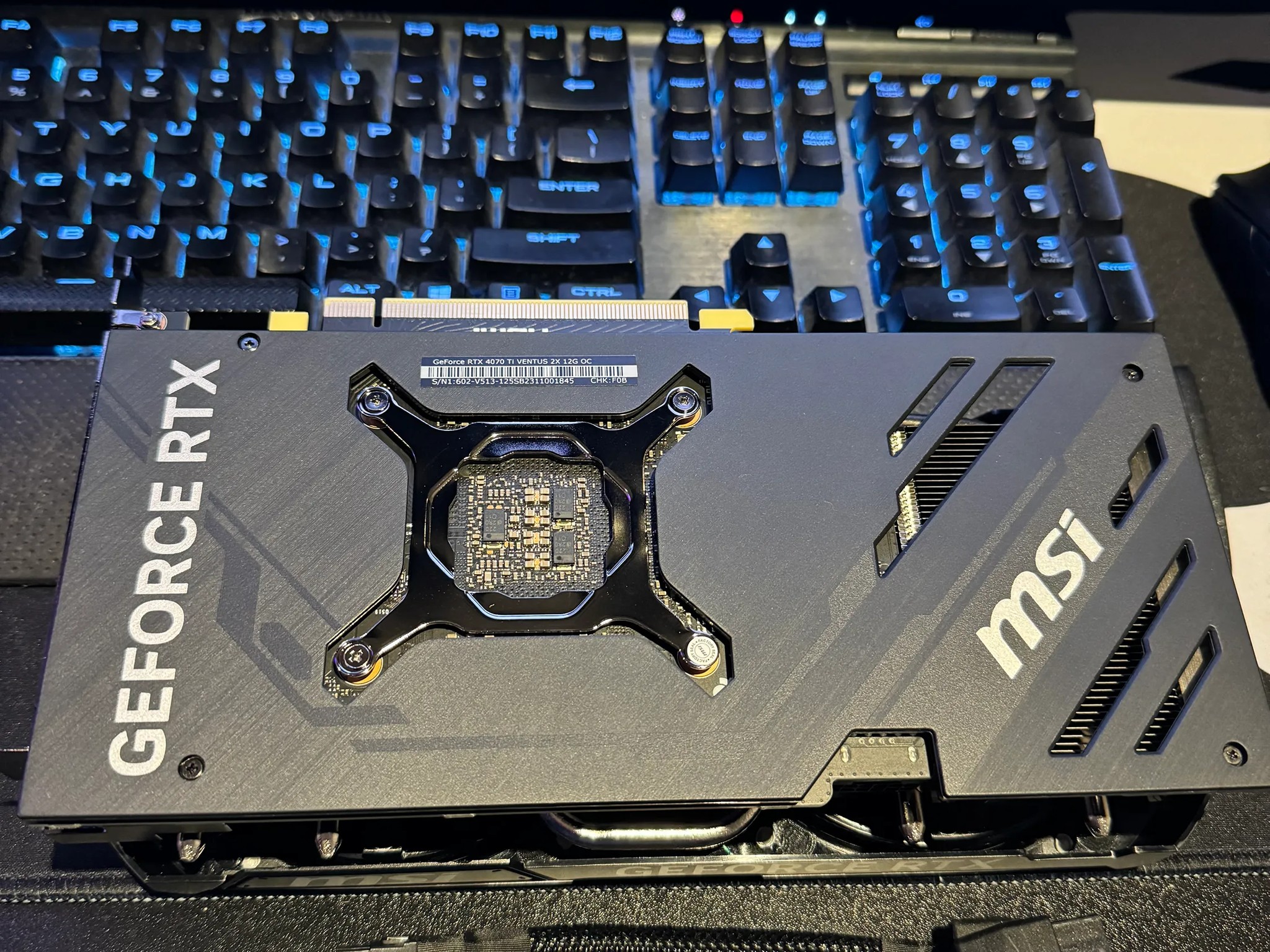 MSI Gaming GeForce RTX 4070 Ti Ventus 2X 12G OC