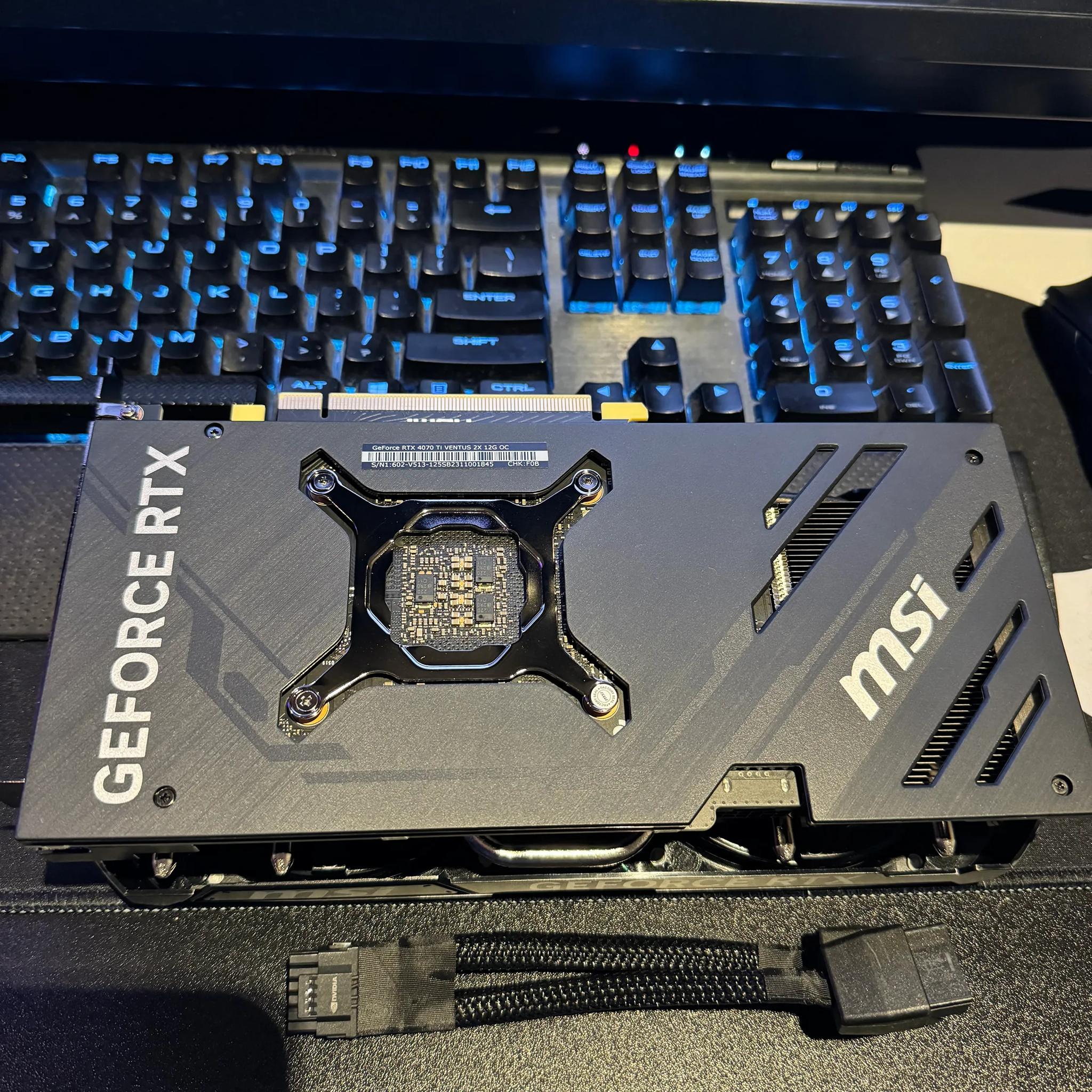 MSI Gaming GeForce RTX 4070 Ti Ventus 2X 12G OC