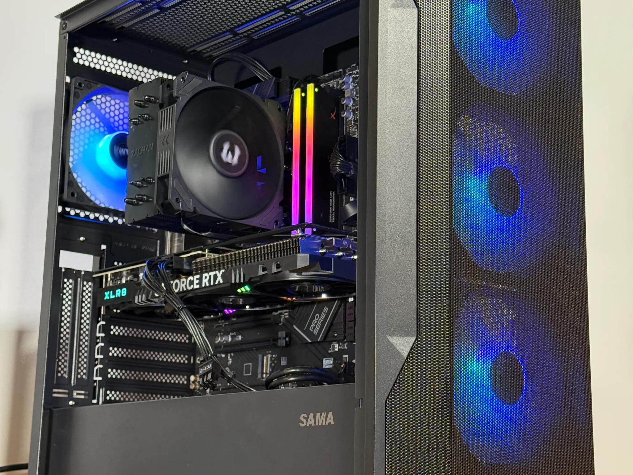 RTX 4070 Ryzen 5 7600X Gaming PC