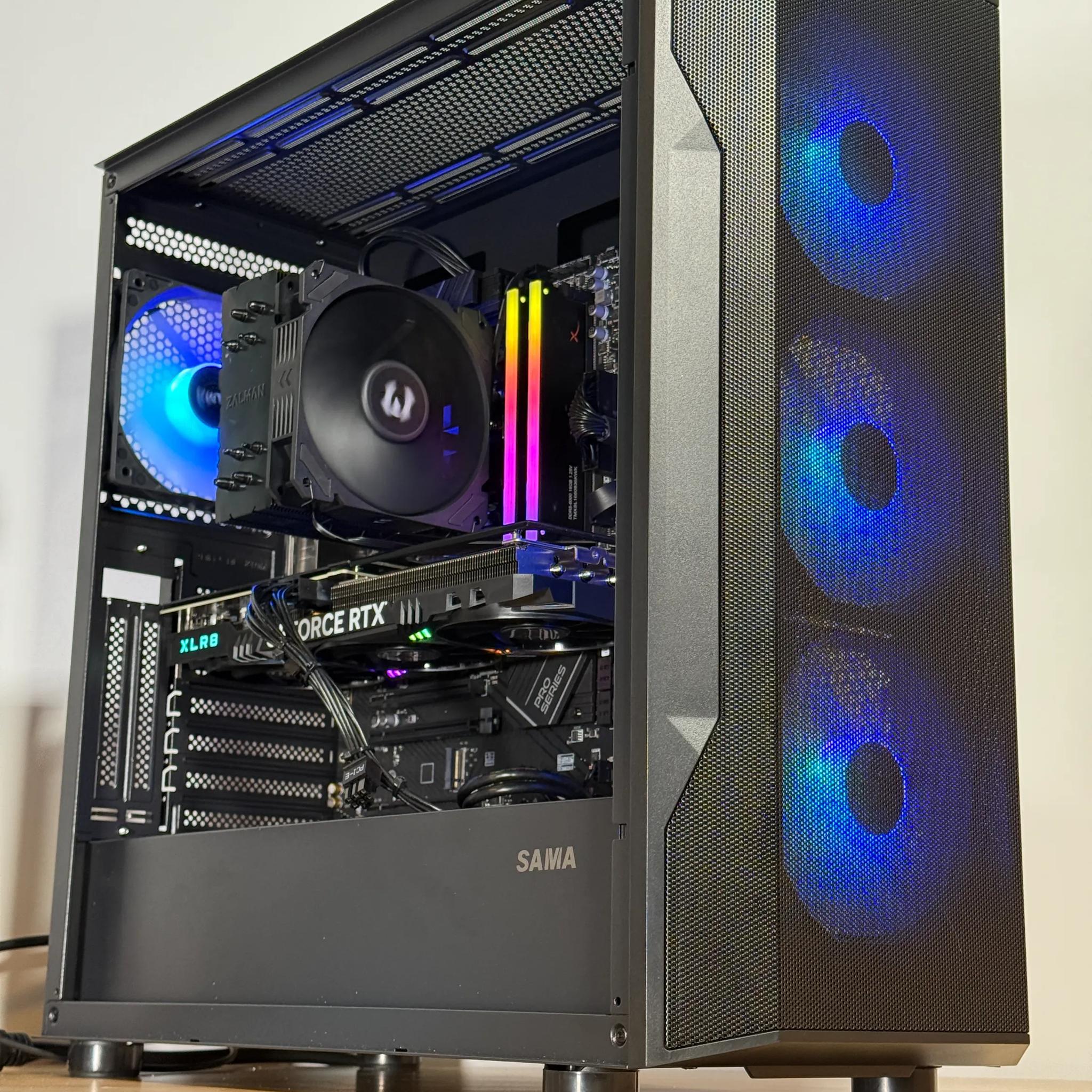 RTX 4070 Ryzen 5 7600X Gaming PC
