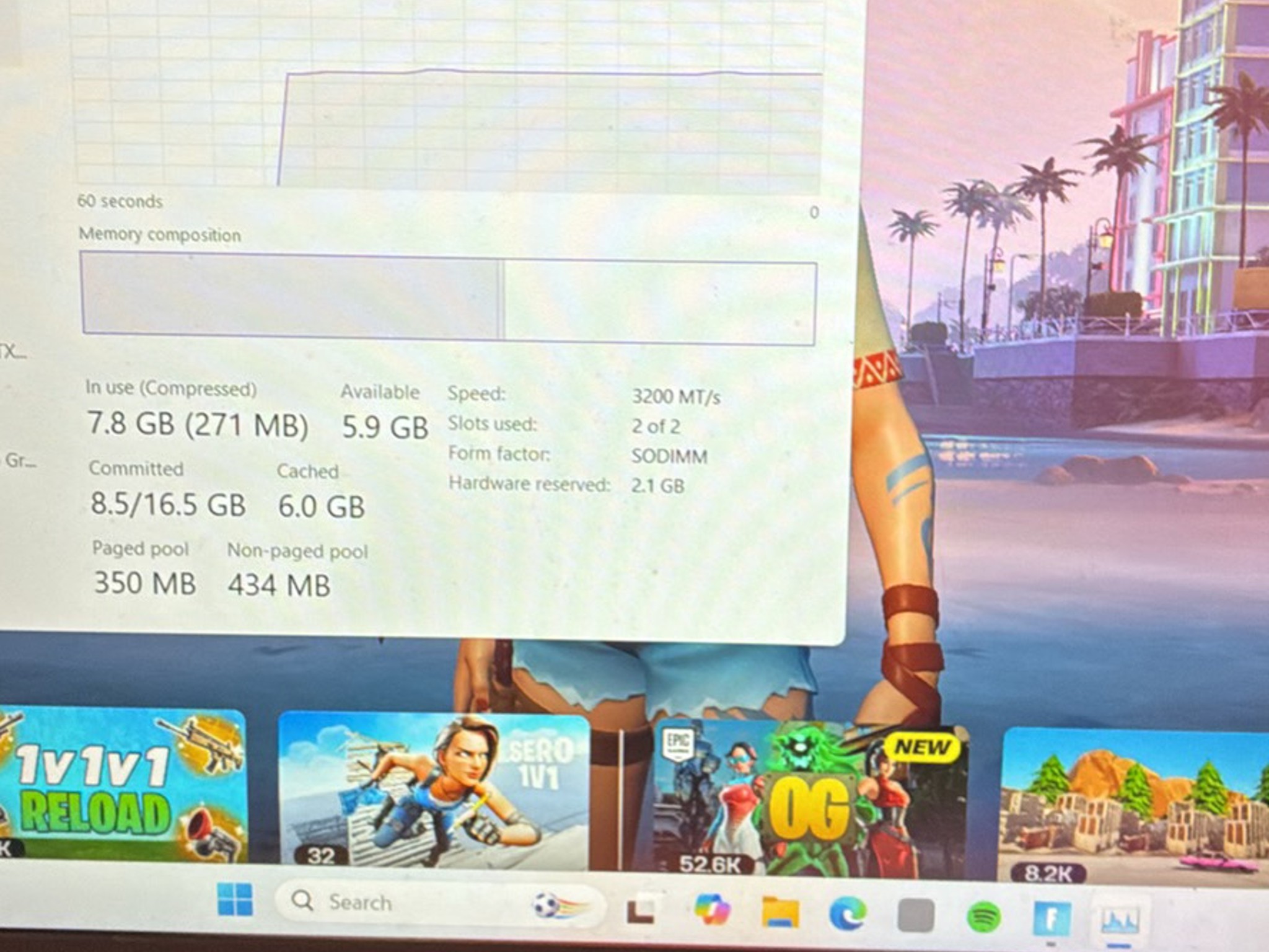 Gaming laptop