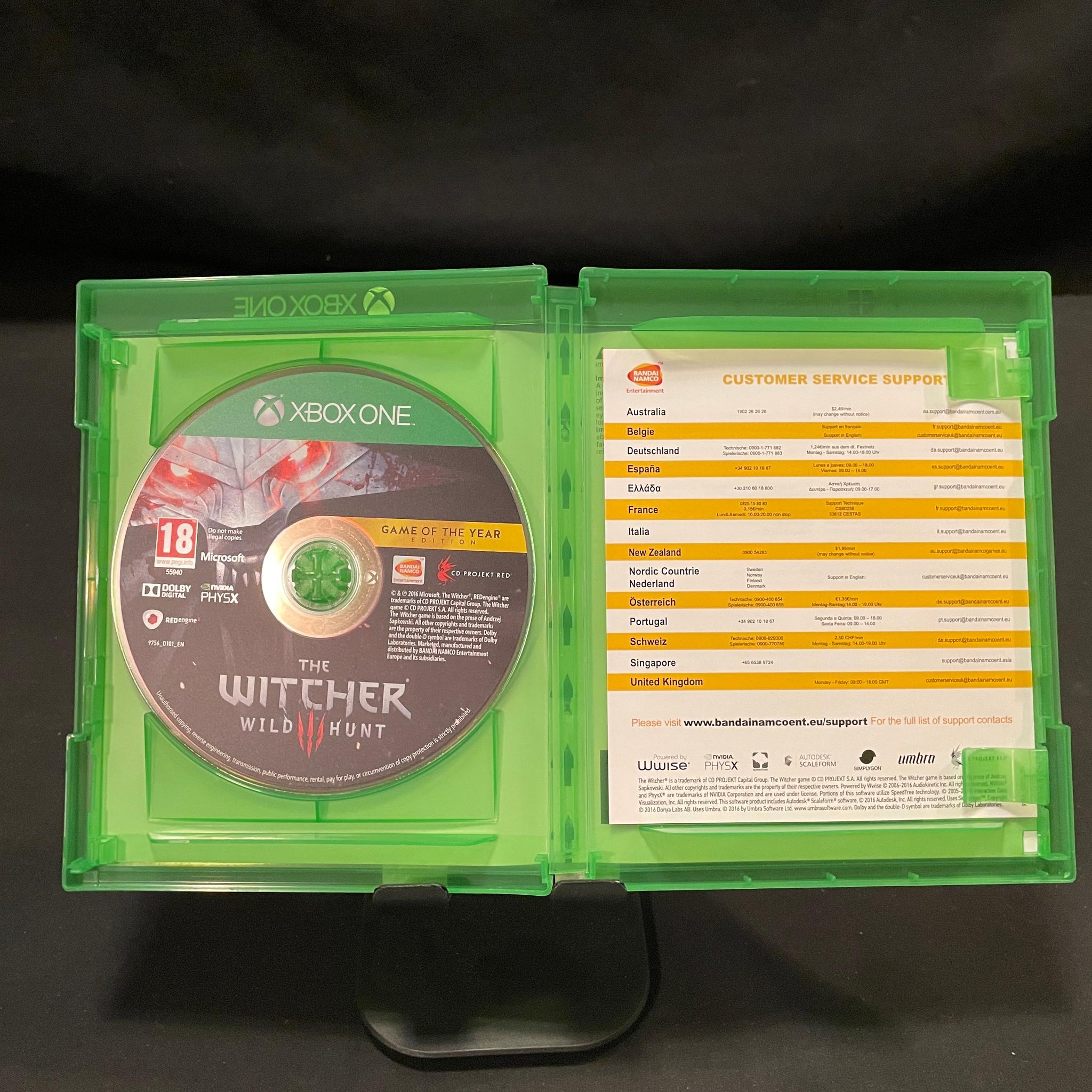 The Witcher 3: Wild Hunt Game of the Year Edition Xbox One