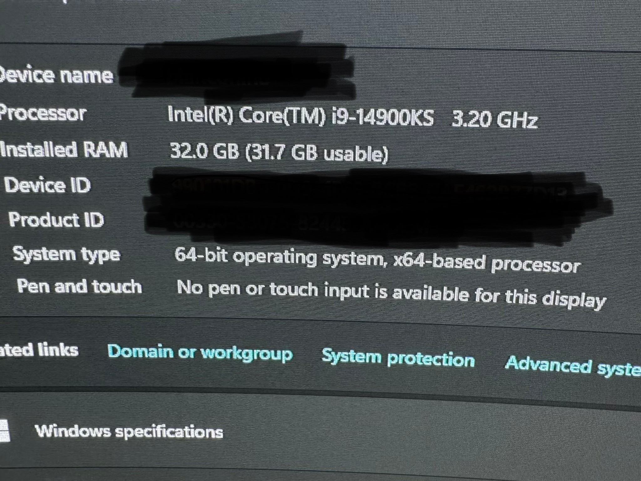 Msi z790 meg ace and intel I9 1400ks