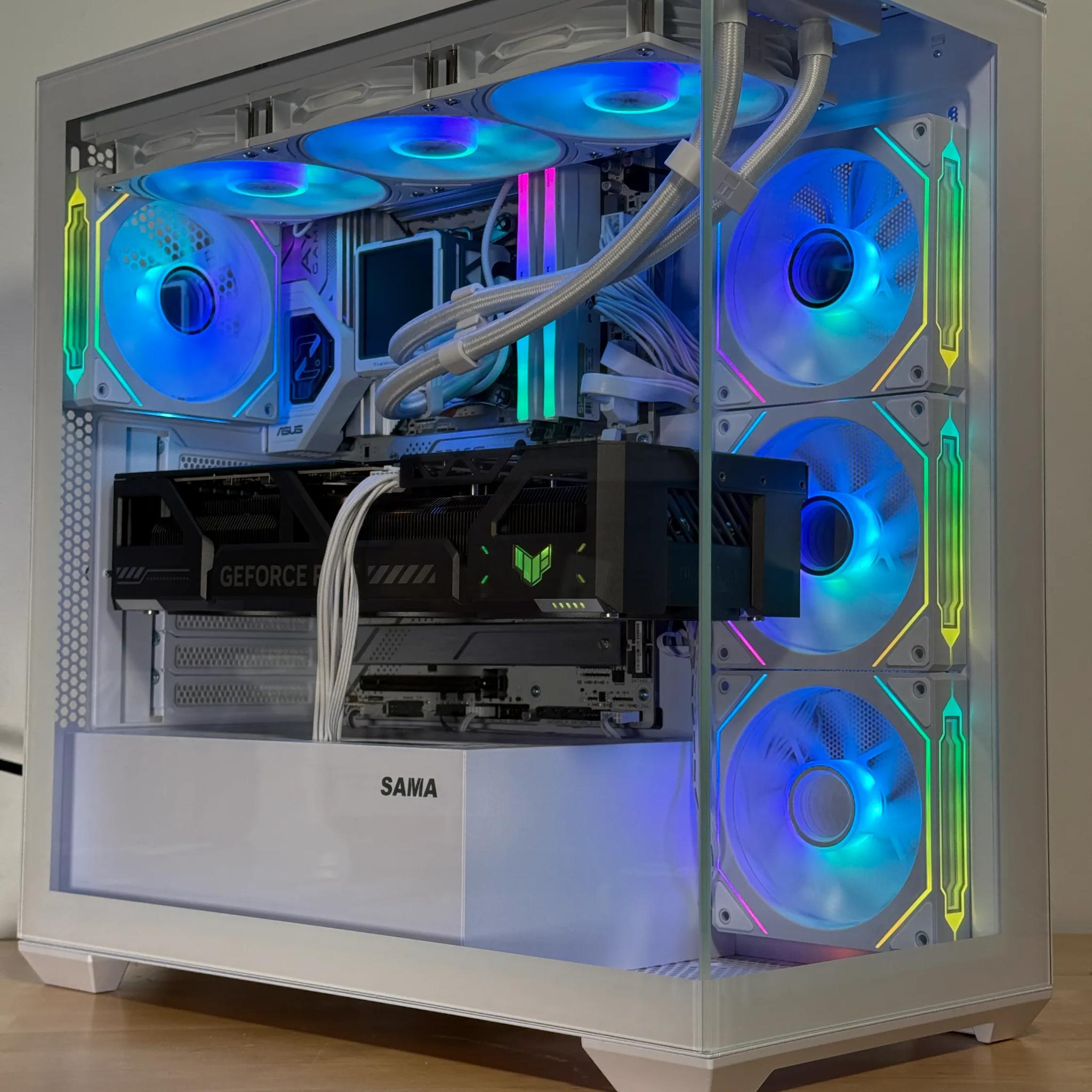 RTX 5080 Ryzen 7 9800x3d Gaming PC