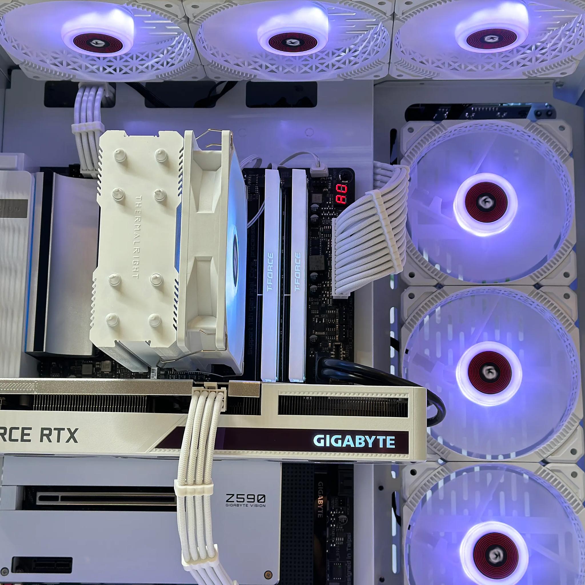 🌨️ Vision🌨️-Nvidia RTX 3060 12GB❄️Intel i5 11400❄️16GB DDR4❄️1TB SSD NVME