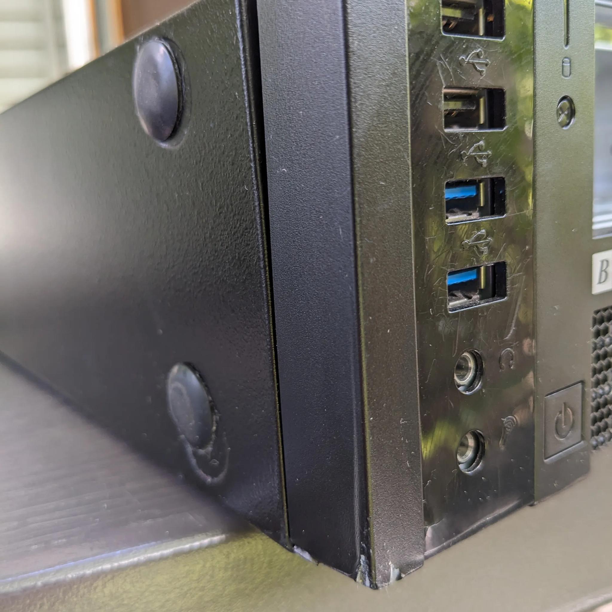 Two Slim PC cases! Both w/ 300W PSU and case fan! And, there is more: One optical drive!