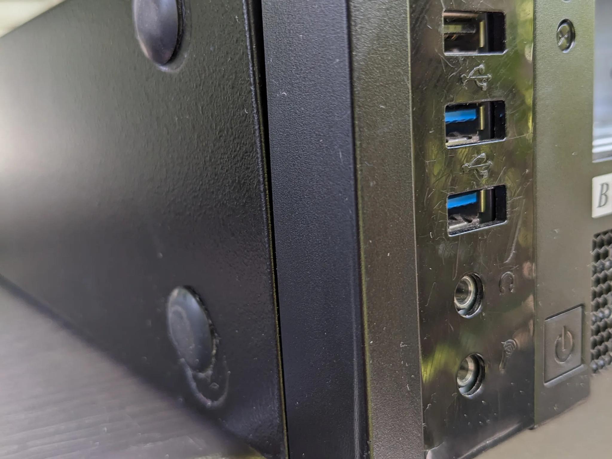 Two Slim PC cases! Both w/ 300W PSU and case fan! And, there is more: One optical drive!