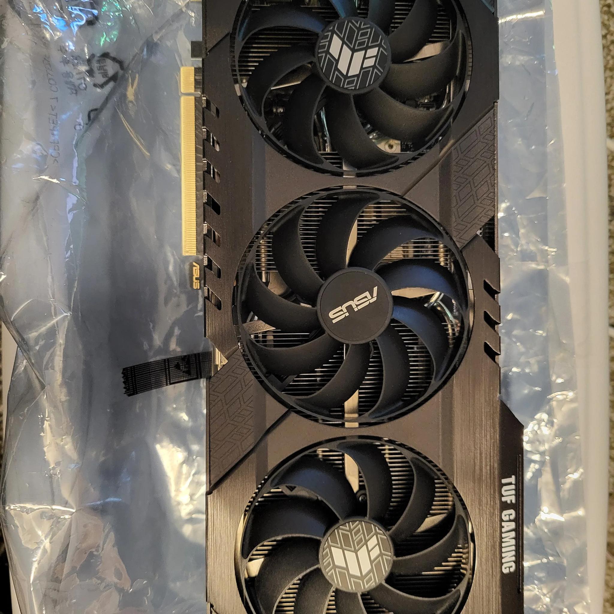 Rtx 3060 12GB Asus Tuf Gaming Card bad Display Ports