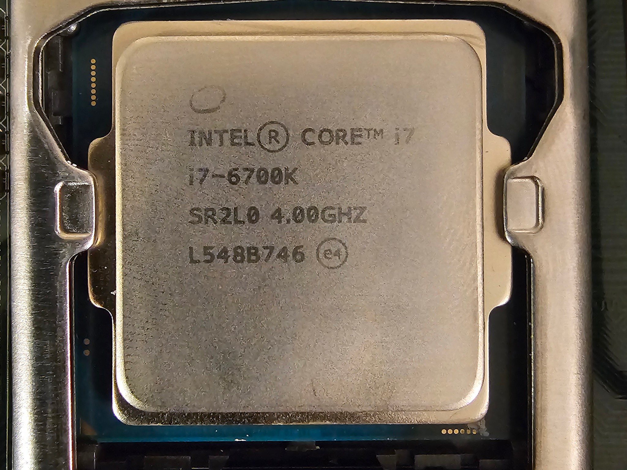 Intel I7- 6700k