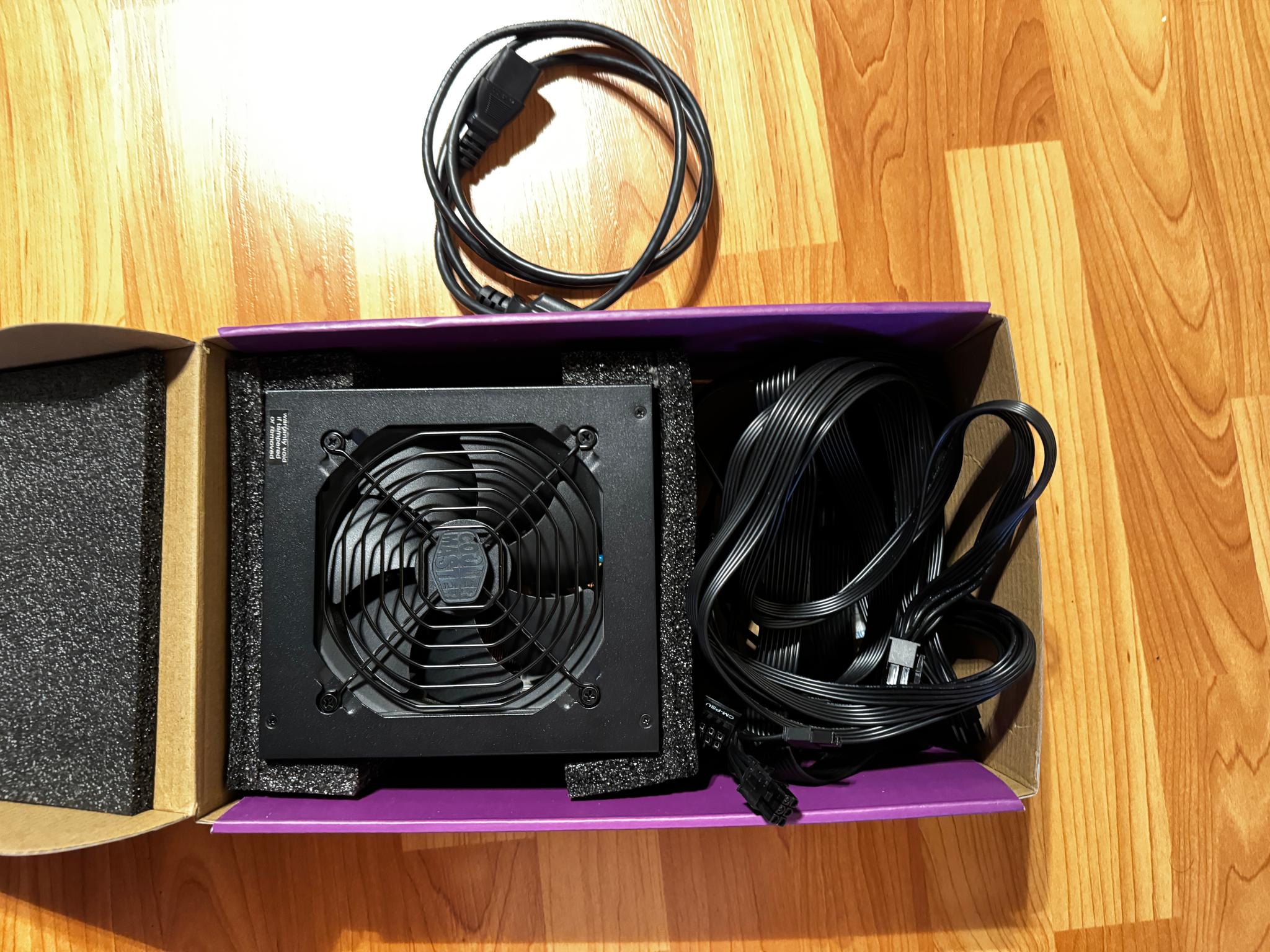 Cooler Master 850W Gold Fully Modular ATX Power Supply - EXCELLENT