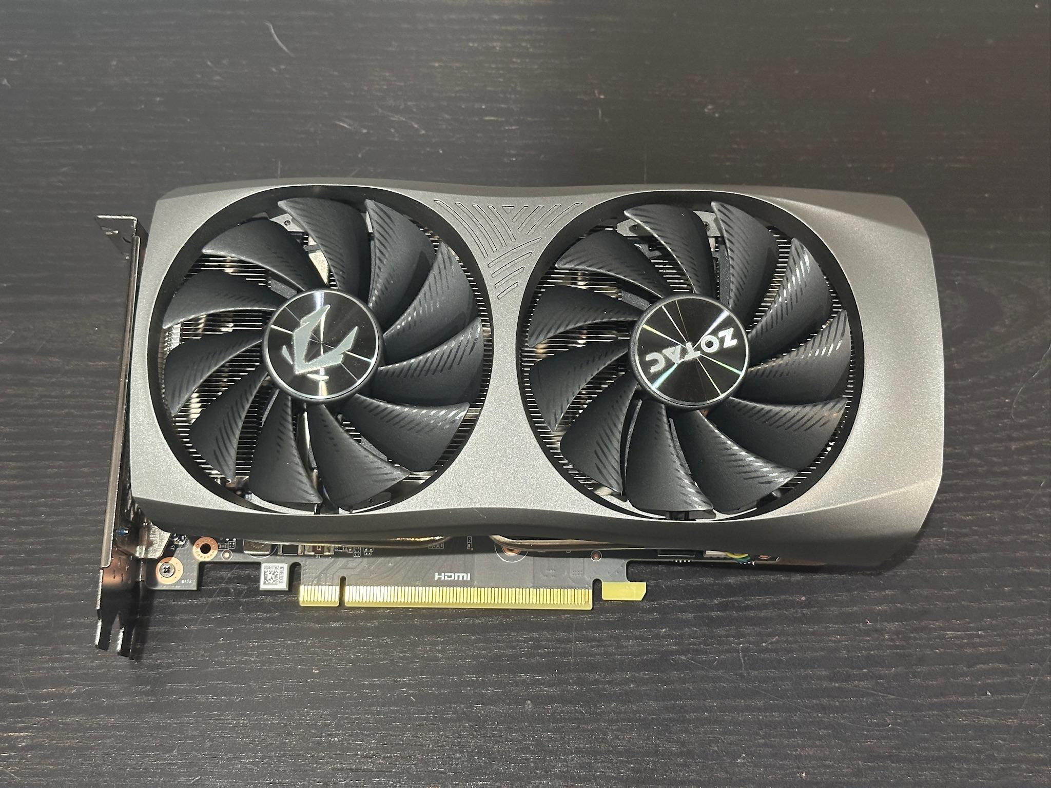 ZOTAC RTX 4060Ti Twin Edge OC - 8GB, GDDR6 256-bit GPU, 1x HDMI, 3x DisplayPort
