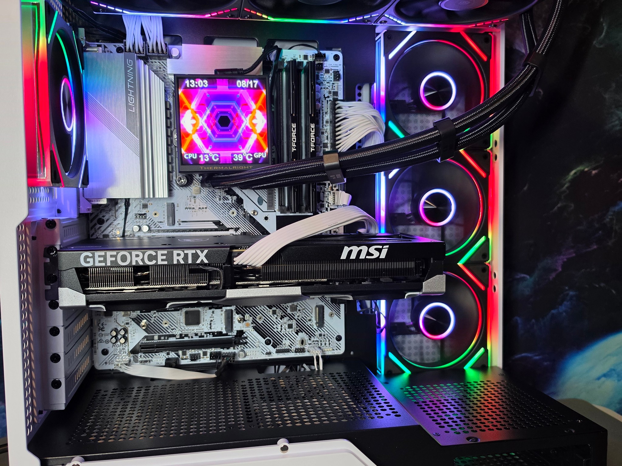 MSI RTX 5070 12gb + Intel Core i7 14700kf PC Build #87