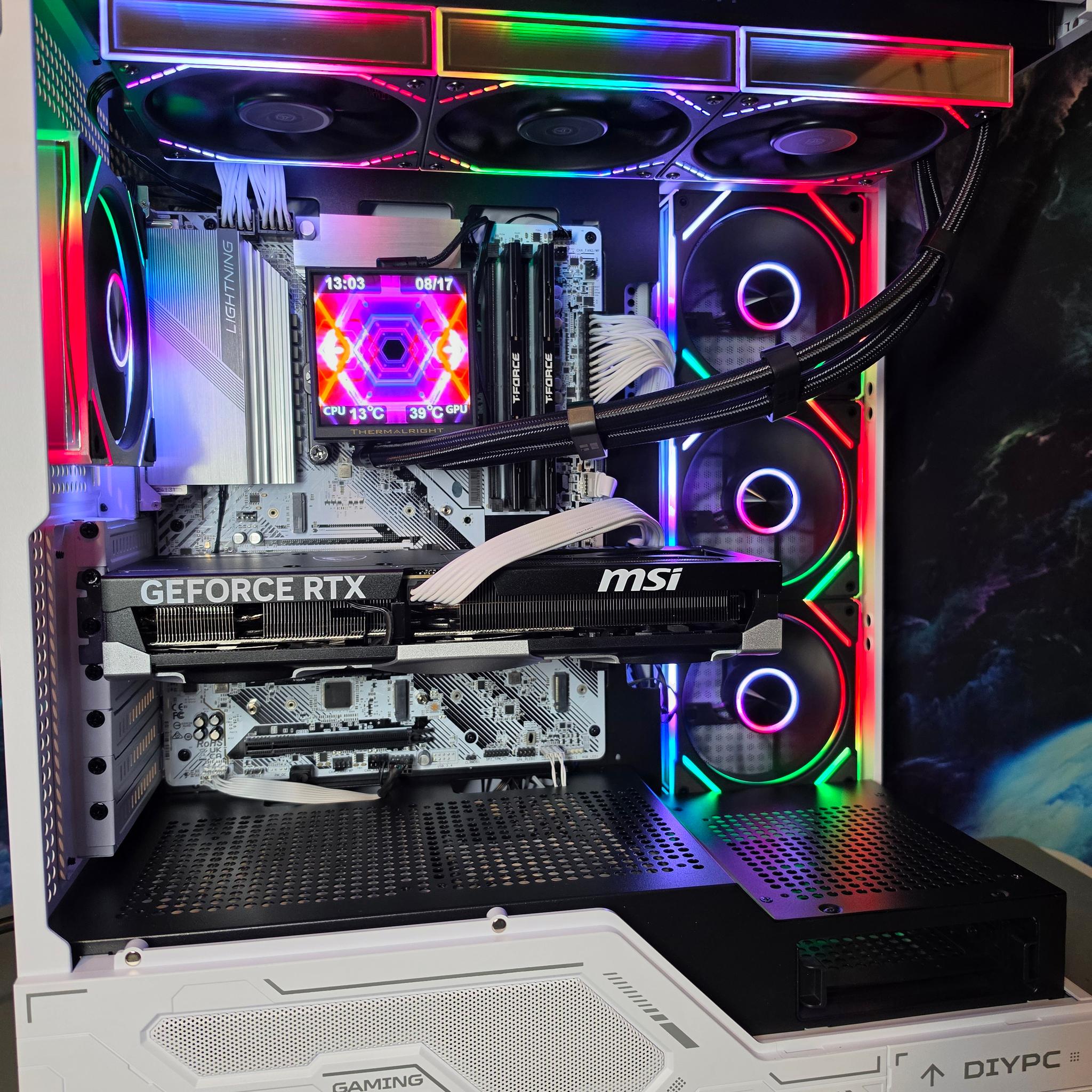 MSI RTX 5070 12gb + Intel Core i7 14700kf PC Build #87