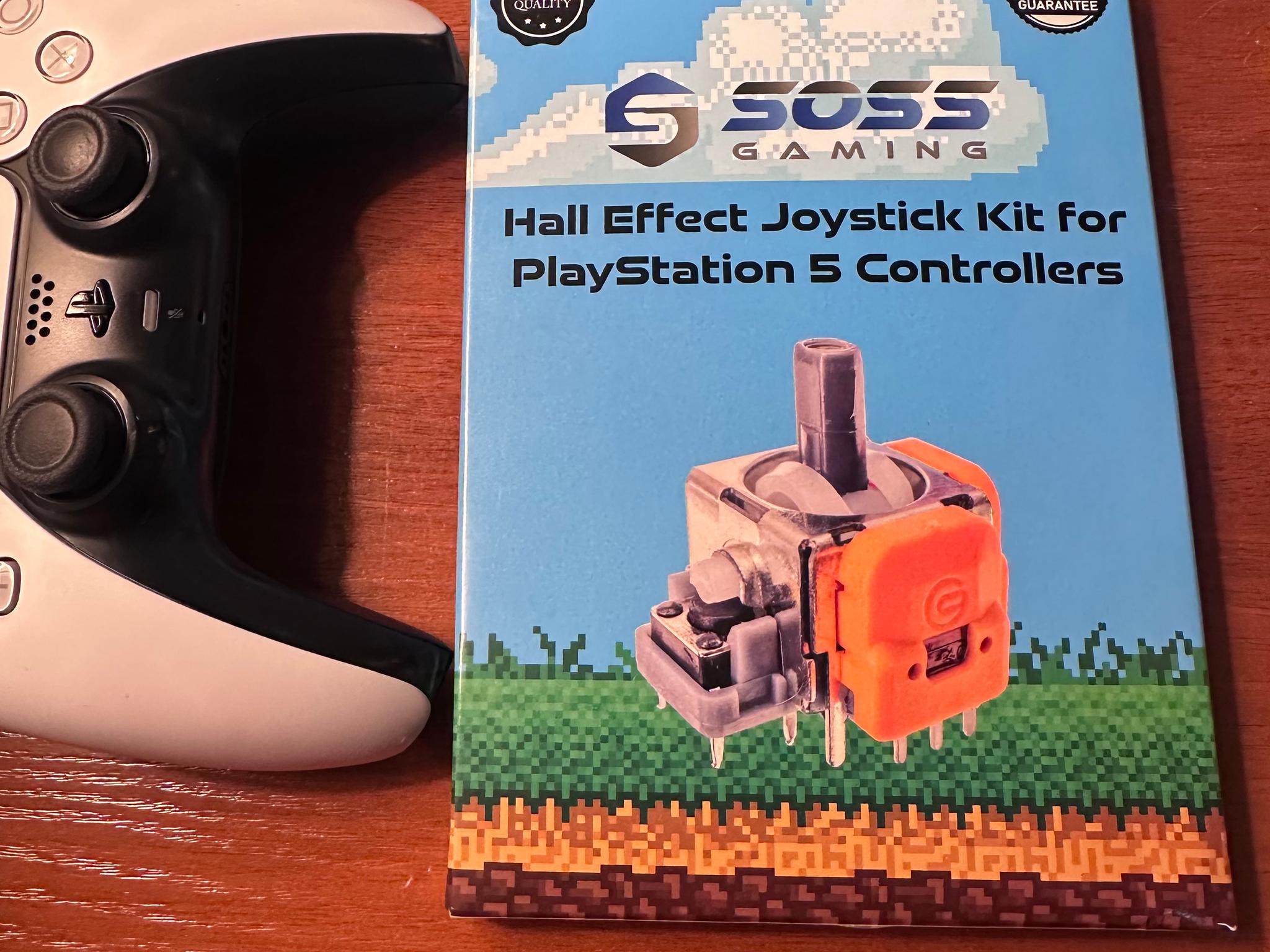 Customized PS5 Controller with Hall Effect Joysticks