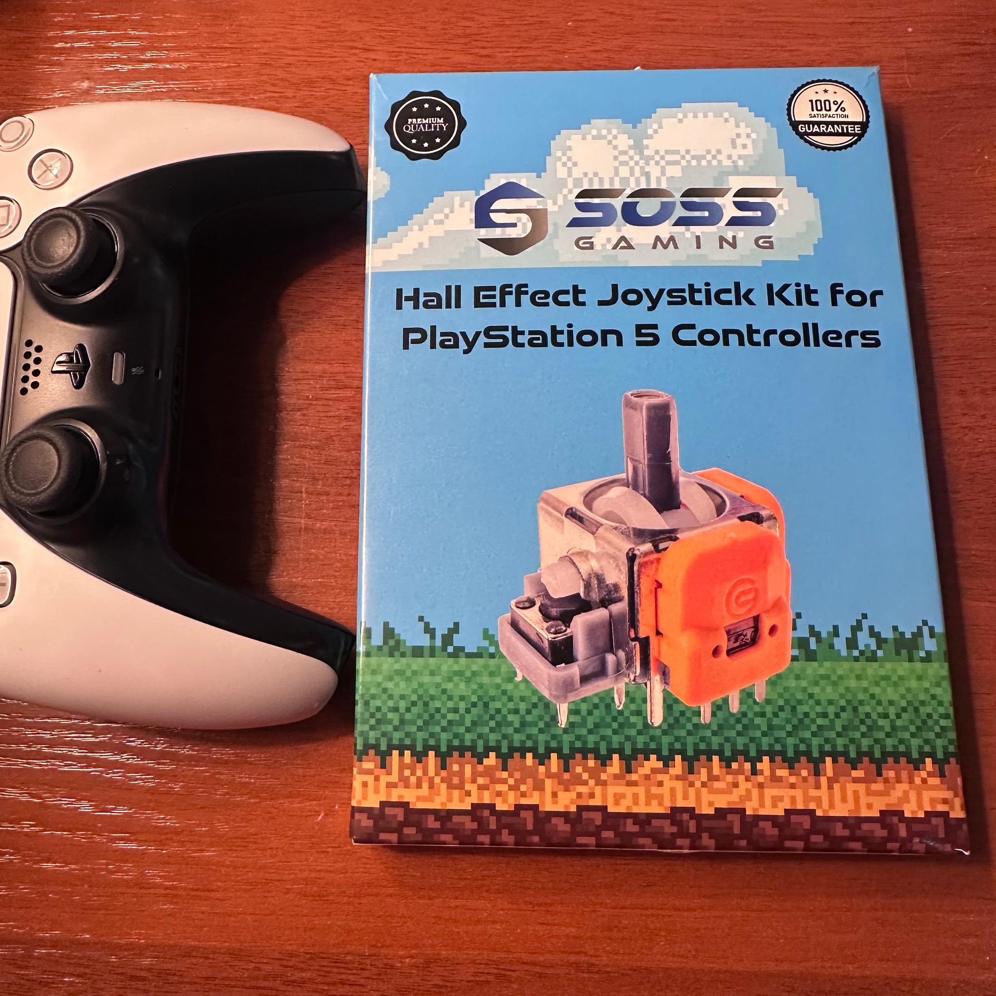 Customized PS5 Controller with Hall Effect Joysticks