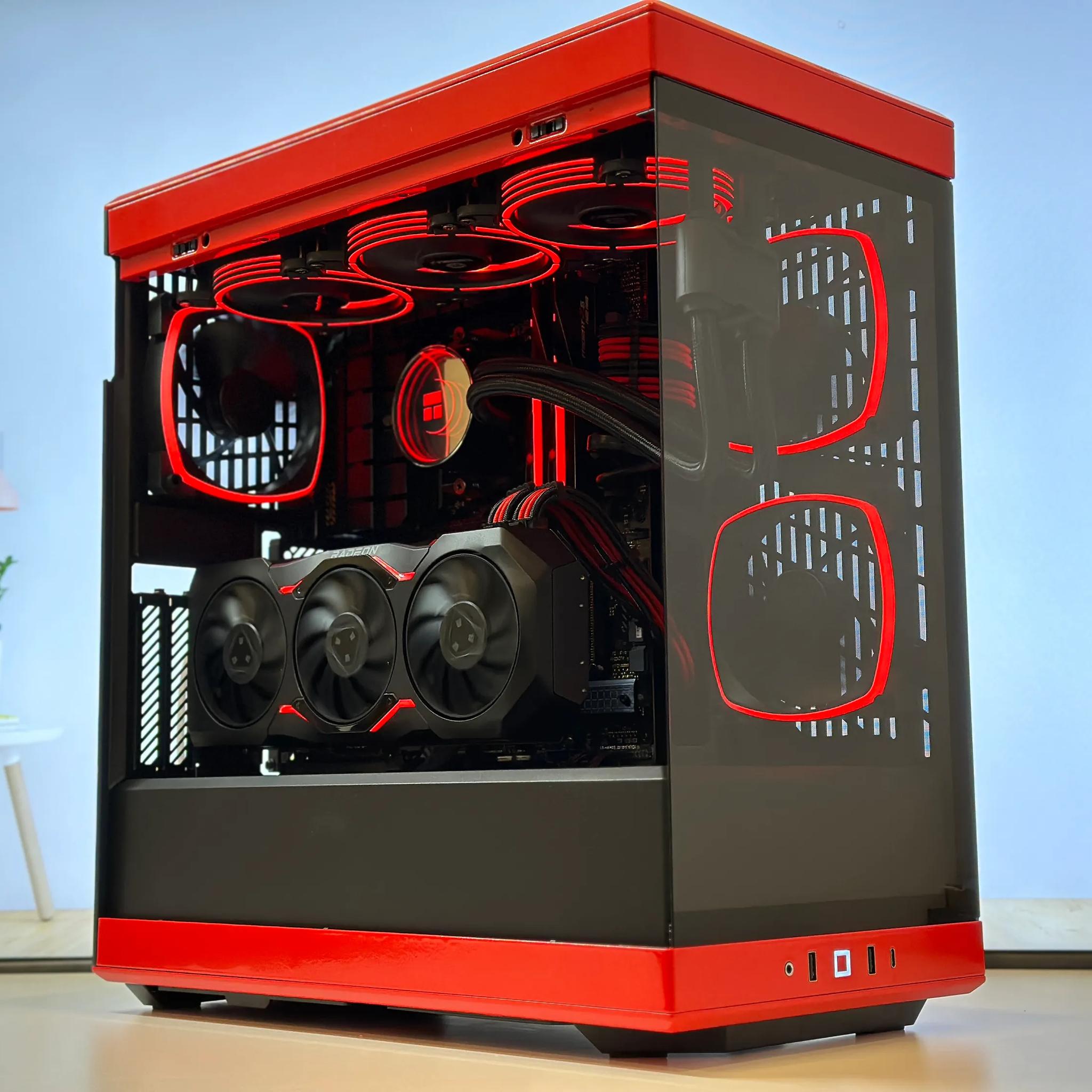 ⚡Extreme 4K Gaming PC Liquid Cooled⚡AMD RX 7900 XTX 24GB⚡Ryzen 7800X3D⚡32GB DDR5 6000MHz⚡2TB