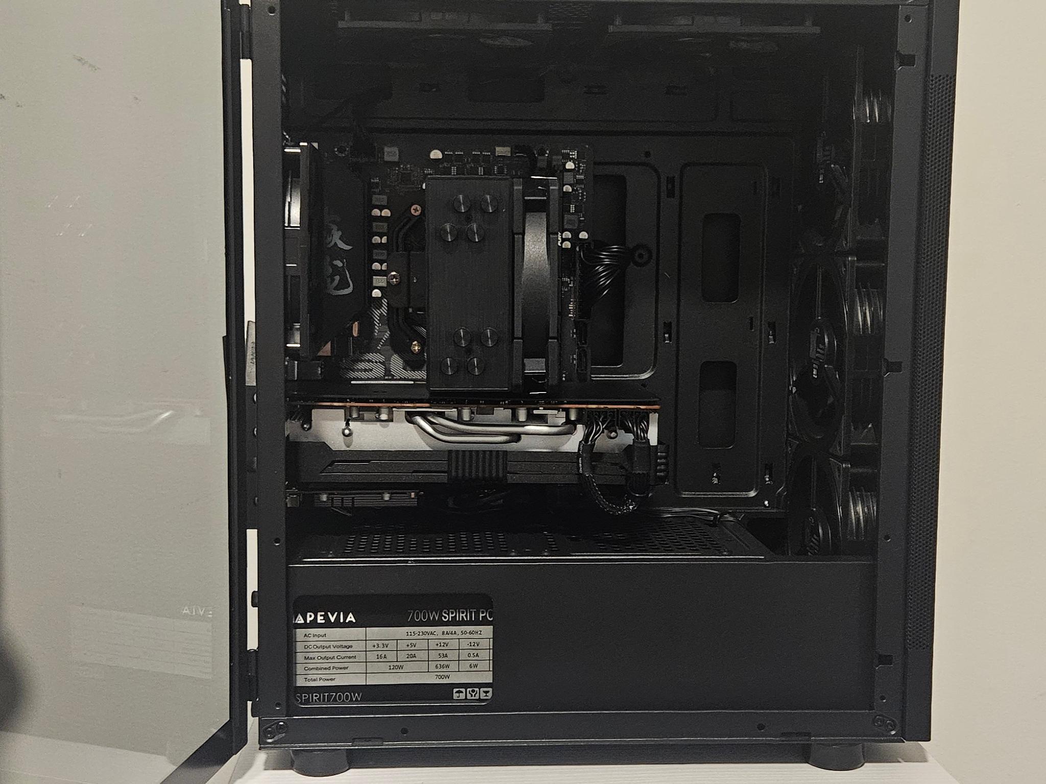 Stealth Knight Ryzen 5500 and RX 5700XT