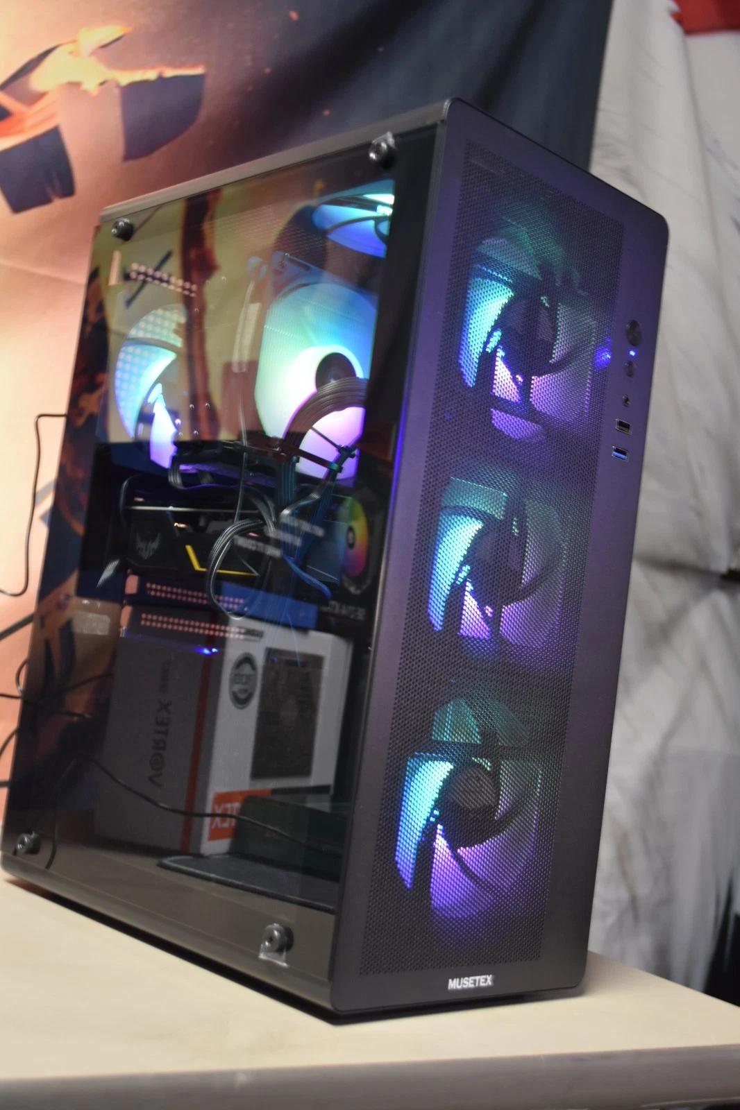 Intel I 7 4790 RAM 32 GB GPU GTX 1650 1 TB NVME 700 watts 80 plus gold  & speakers & keyboard& mouse
