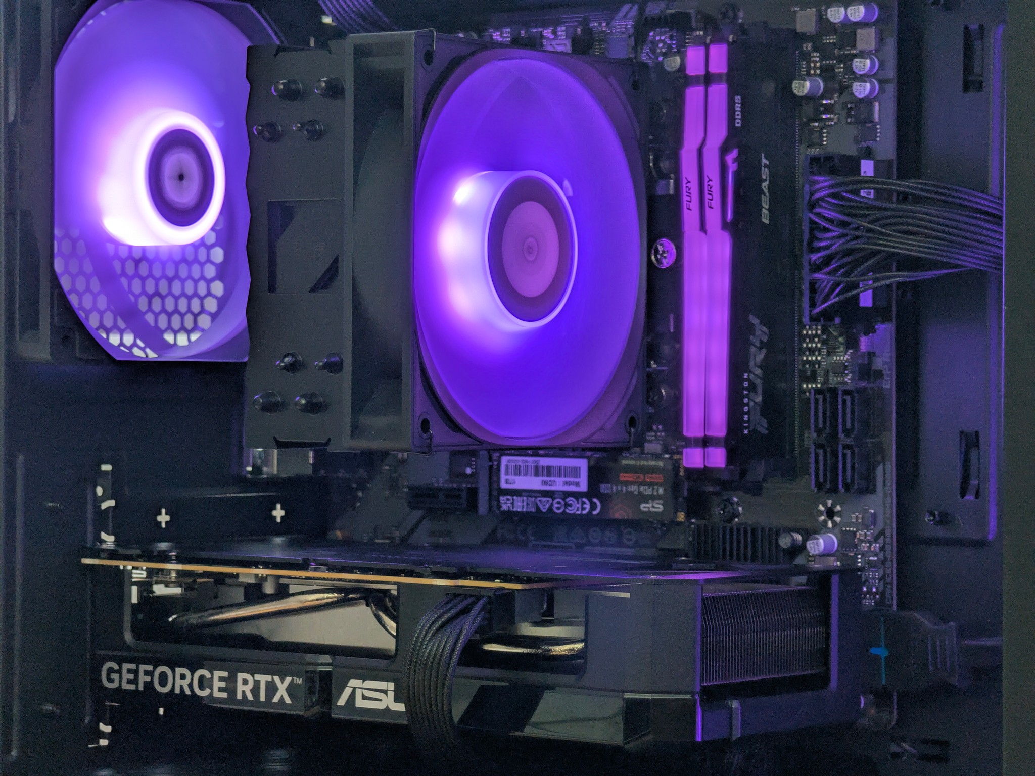🖤💜Ryzen 5 7600x | RTX 5060 | 1TB SSD | Gaming PC💜🖤