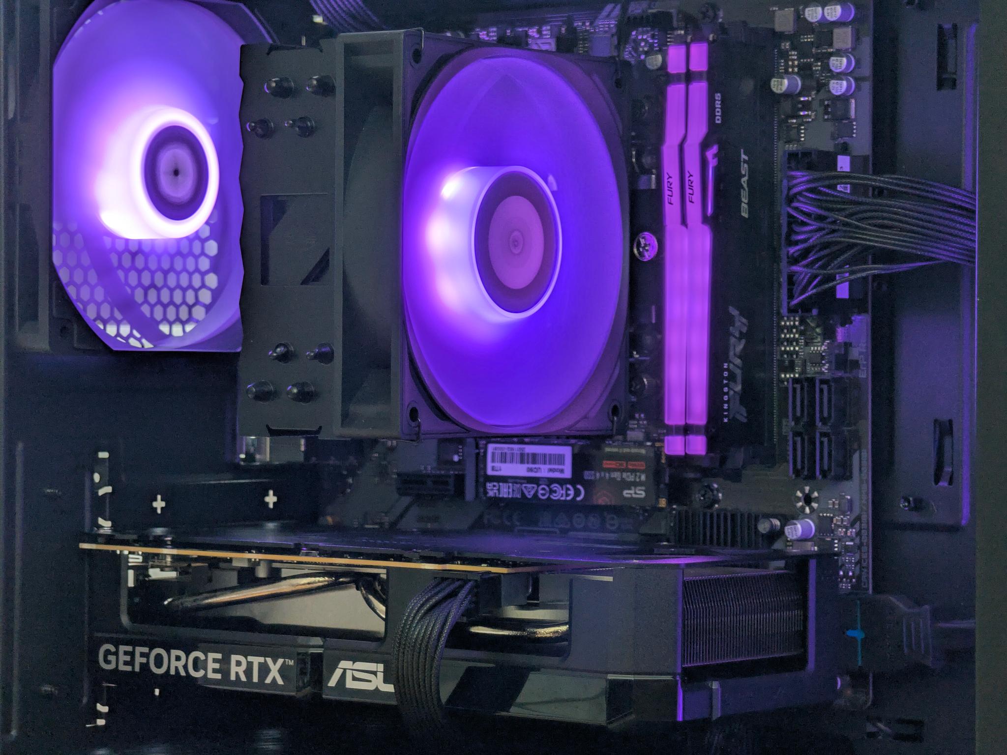 🖤💜Ryzen 5 7600x | RTX 5060 | 1TB SSD | Gaming PC💜🖤