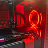 1080p Gaming PC | Ryzen 5 5500 + GTX 1080 | Mini-ITX Red/Black Build | 16GB RAM | Great for eSports