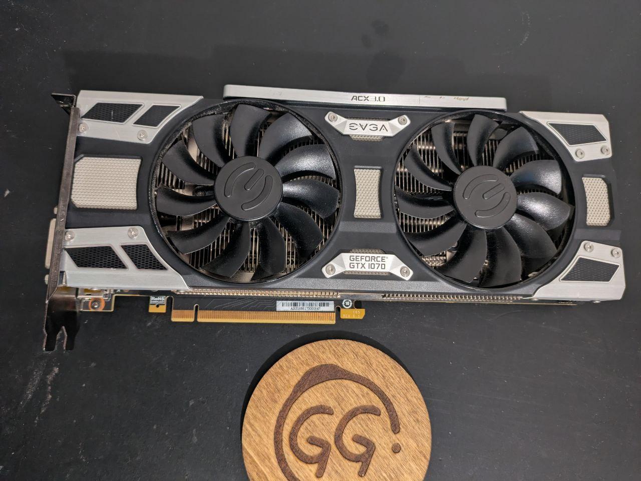 Nvidea EVGA GeForce GTX 1070 AXC 3.0