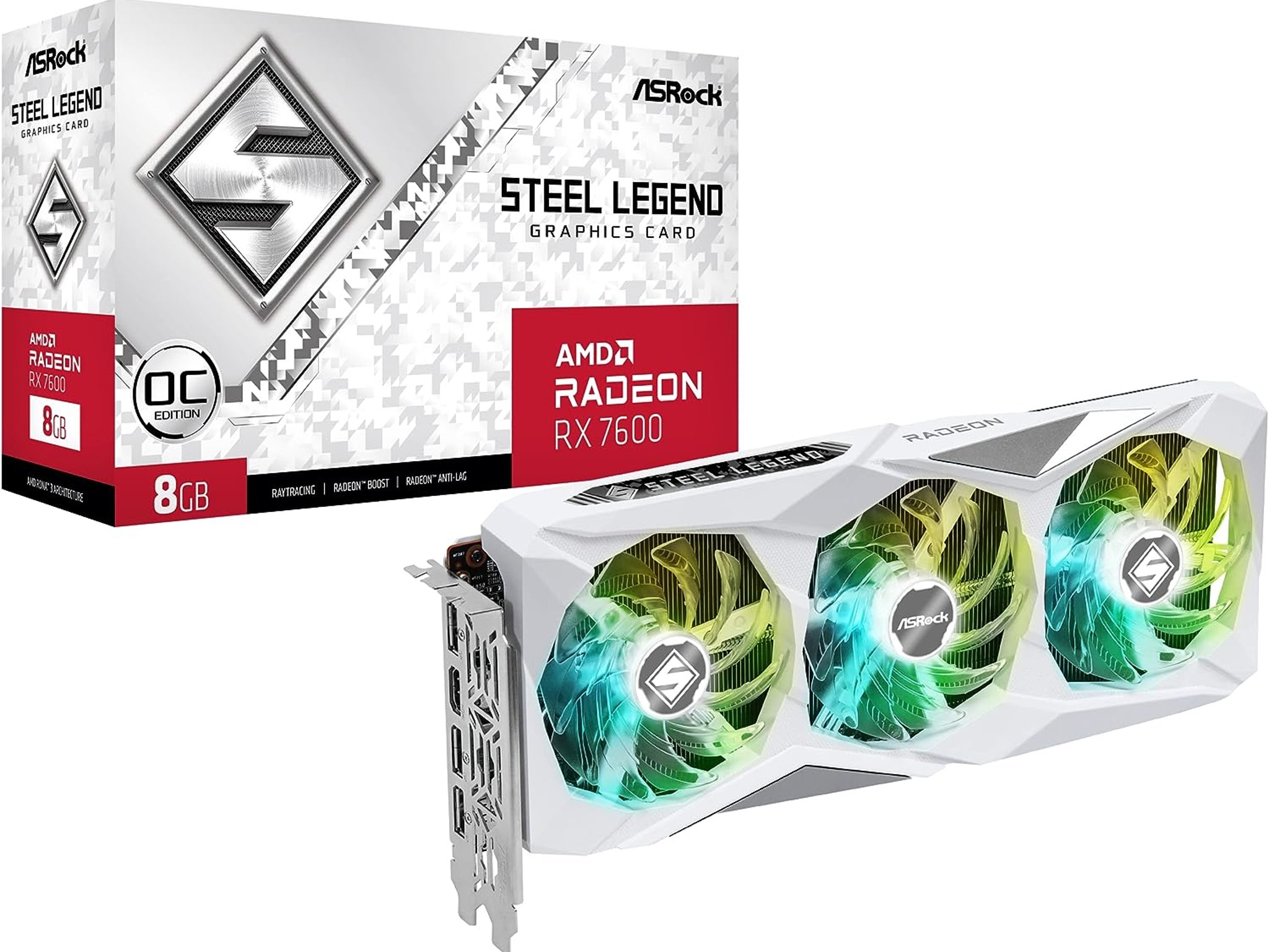 ASRock Steel Legend AMD Radeon RX 7600