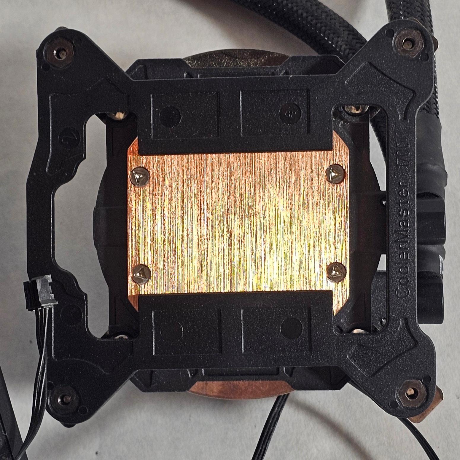 240mm AIO Cooler Master RGB CPU Liquid Cooler for Intel LGA1700