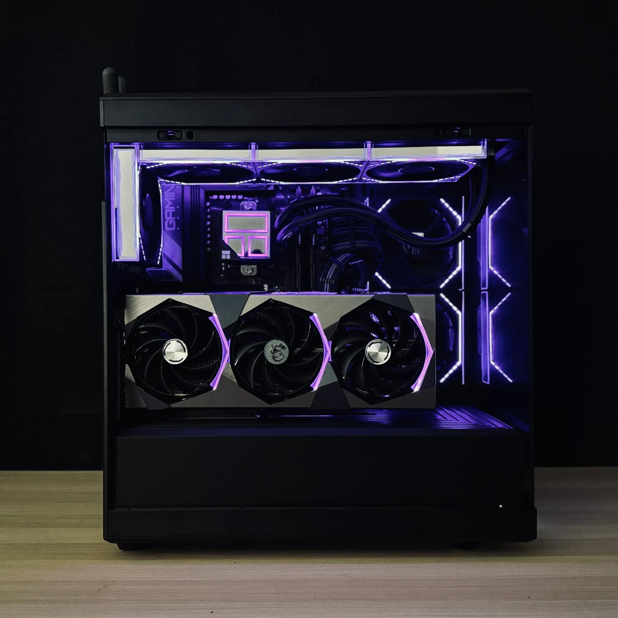 🏮SOLARIS | 4K GAMING PC : RTX 4070TI, Ryzen 7 7700X, 32GB DDR5, 2TB SSD, WIFI