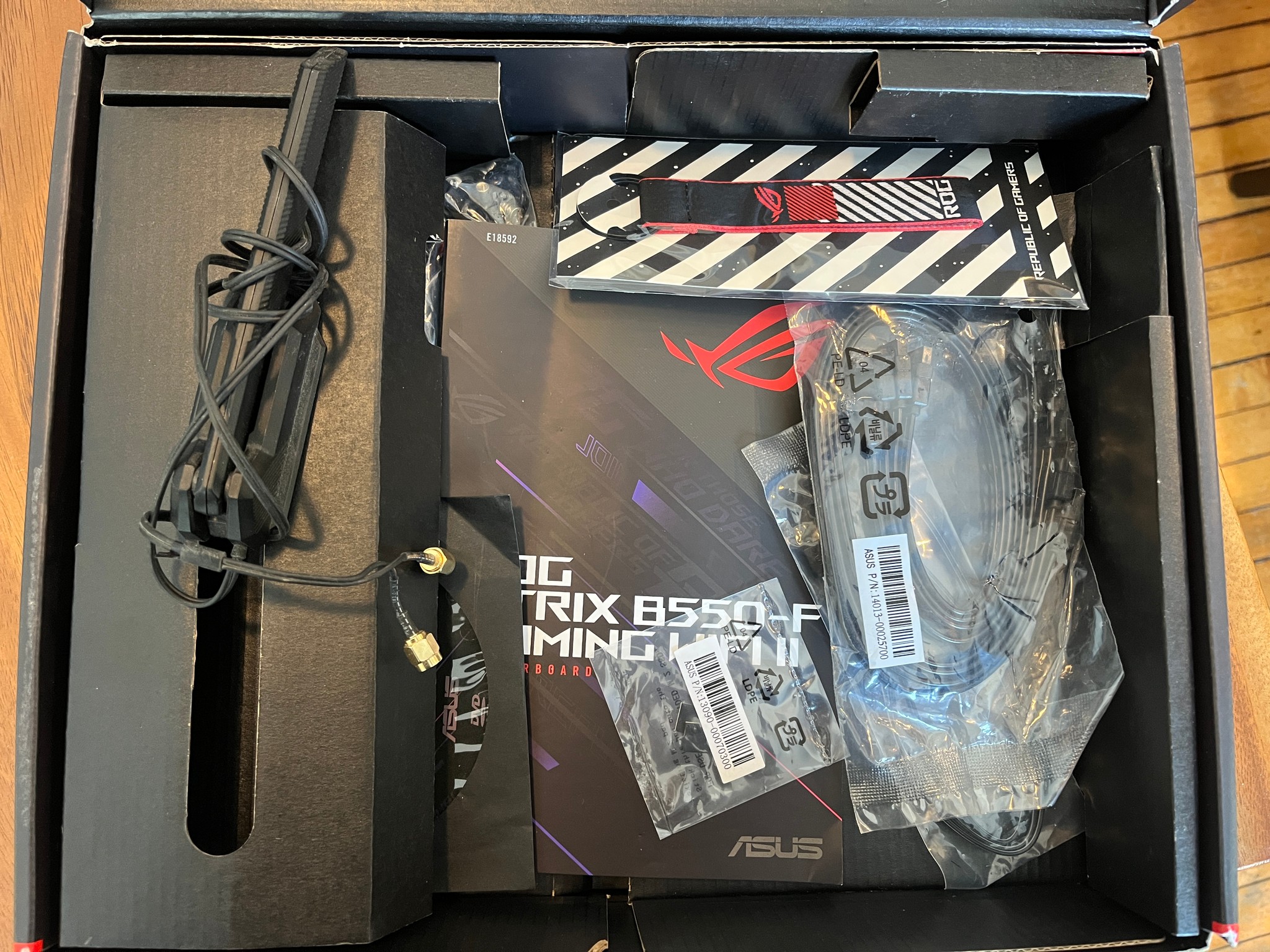 ASUS ROG STRIX B550-F GAMING WIFI II AM4 AMD SATA 6Gb/s ATX AMD Motherboard