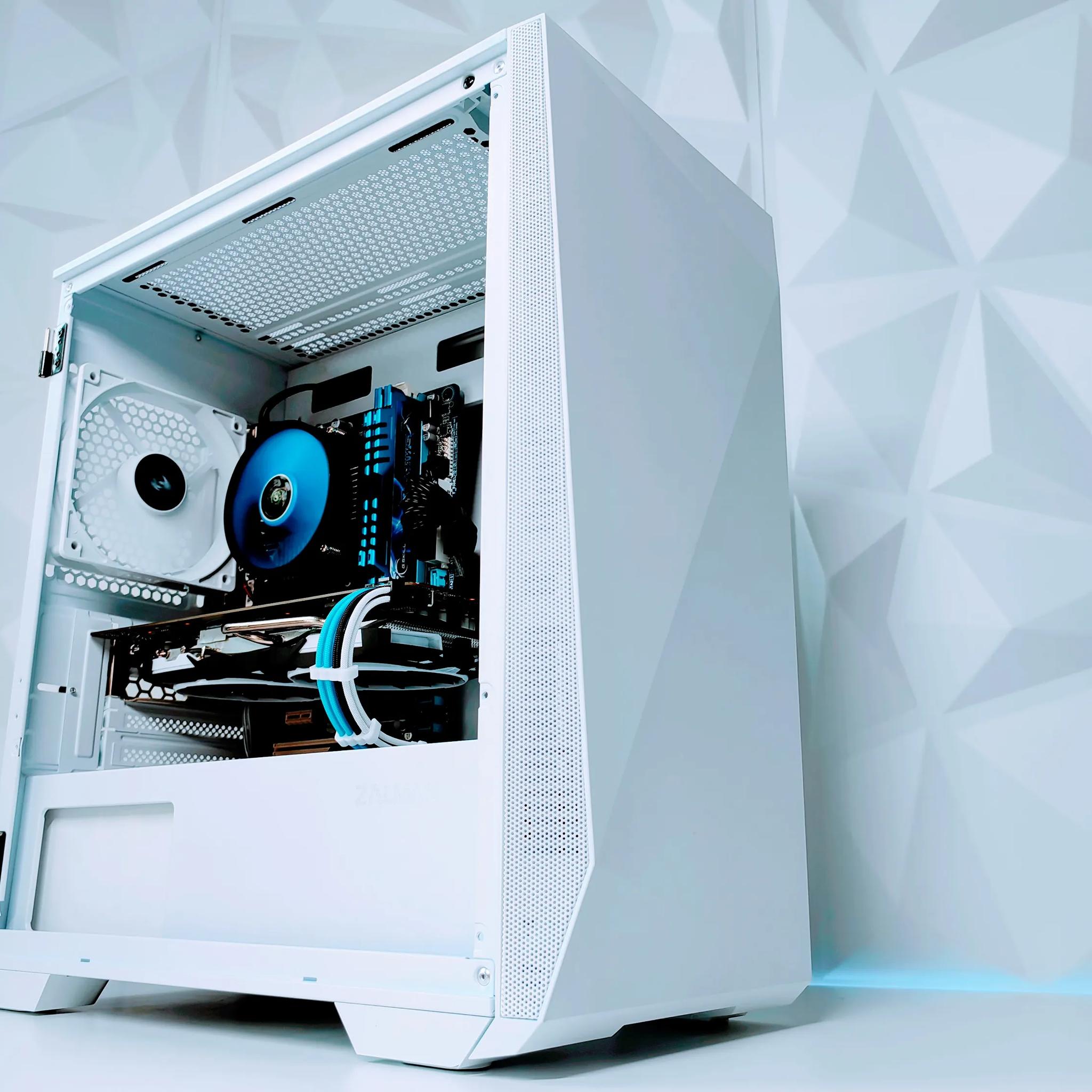 🧊👑 🧟‍♂️🗡️Night King Gaming PC❄️AMD RX 480❄️Intel Xeon 1230 V2❄️16GB RAM❄️500GB SSD