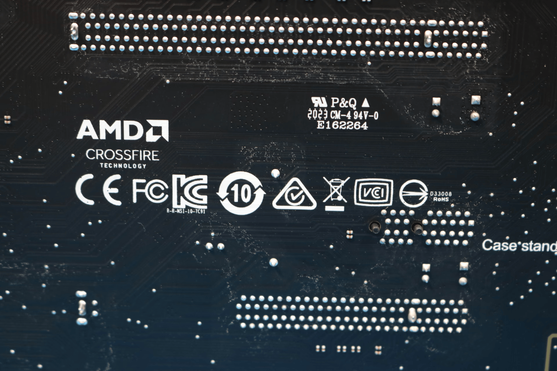 *DAMAGED* MSI MPG B550 Gaming Edge WIFI AMD Socket AM4 DDR4 ATX Desktop Motherboard