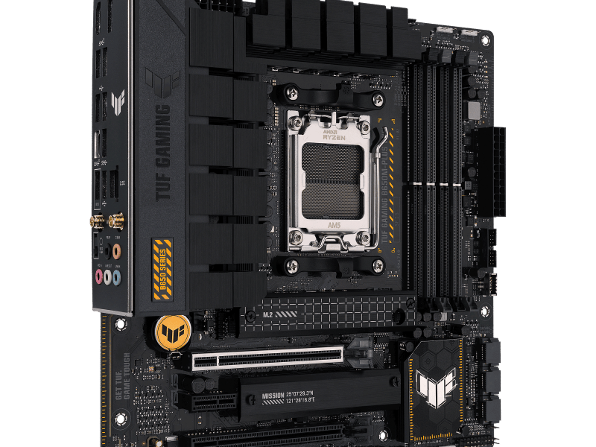 ASUS ASUS TUF GAMING B650M-PLUS WIFI AMD AM5 B650 MicroATX Desktop Motherboard A