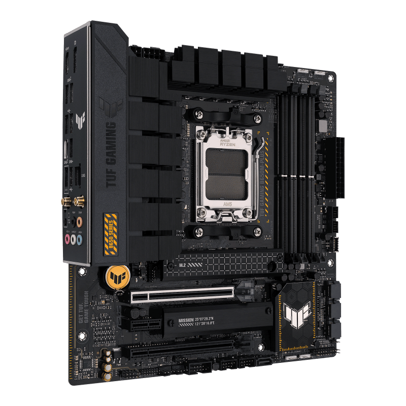 ASUS ASUS TUF GAMING B650M-PLUS WIFI AMD AM5 B650 MicroATX Desktop Motherboard A