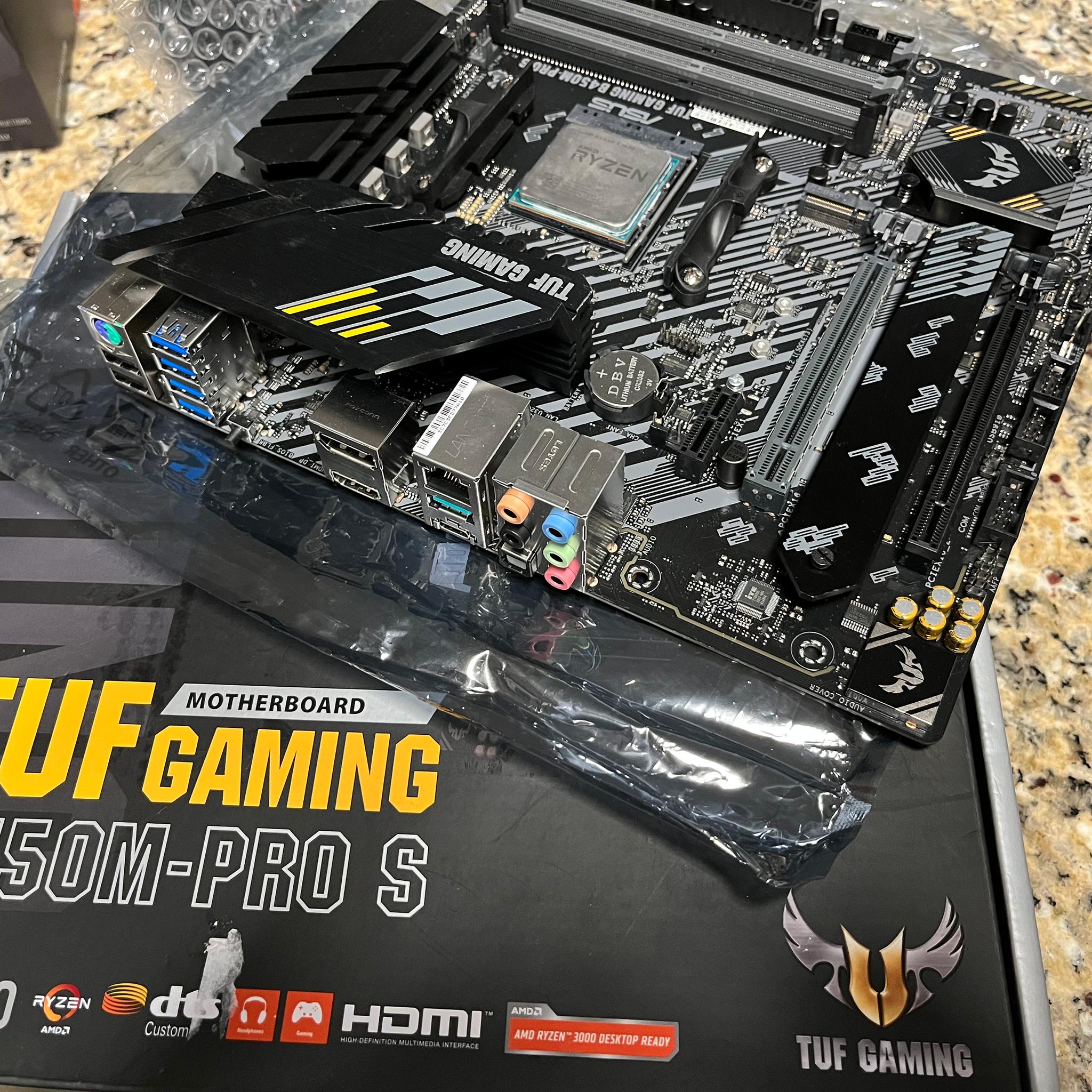 Asus B450M Pro S w/ Ryzen 5 1600AF Combo