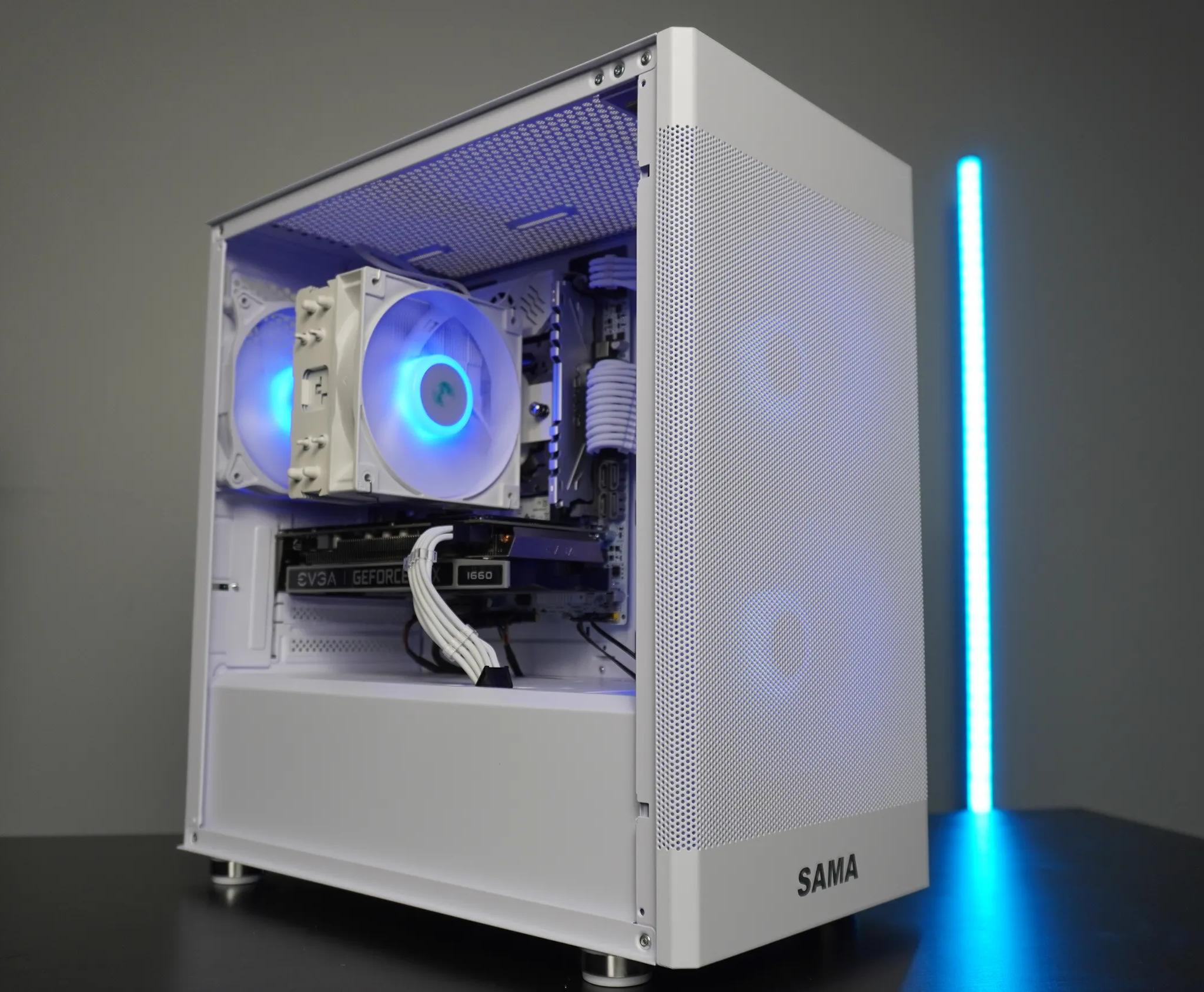 🤍CLEAN🤍 1080p Value PC 💚GTX 1660 6gb 💙Intel Xeon 12 Cores 24 Threads | 16GB RAM | 1TB NVME