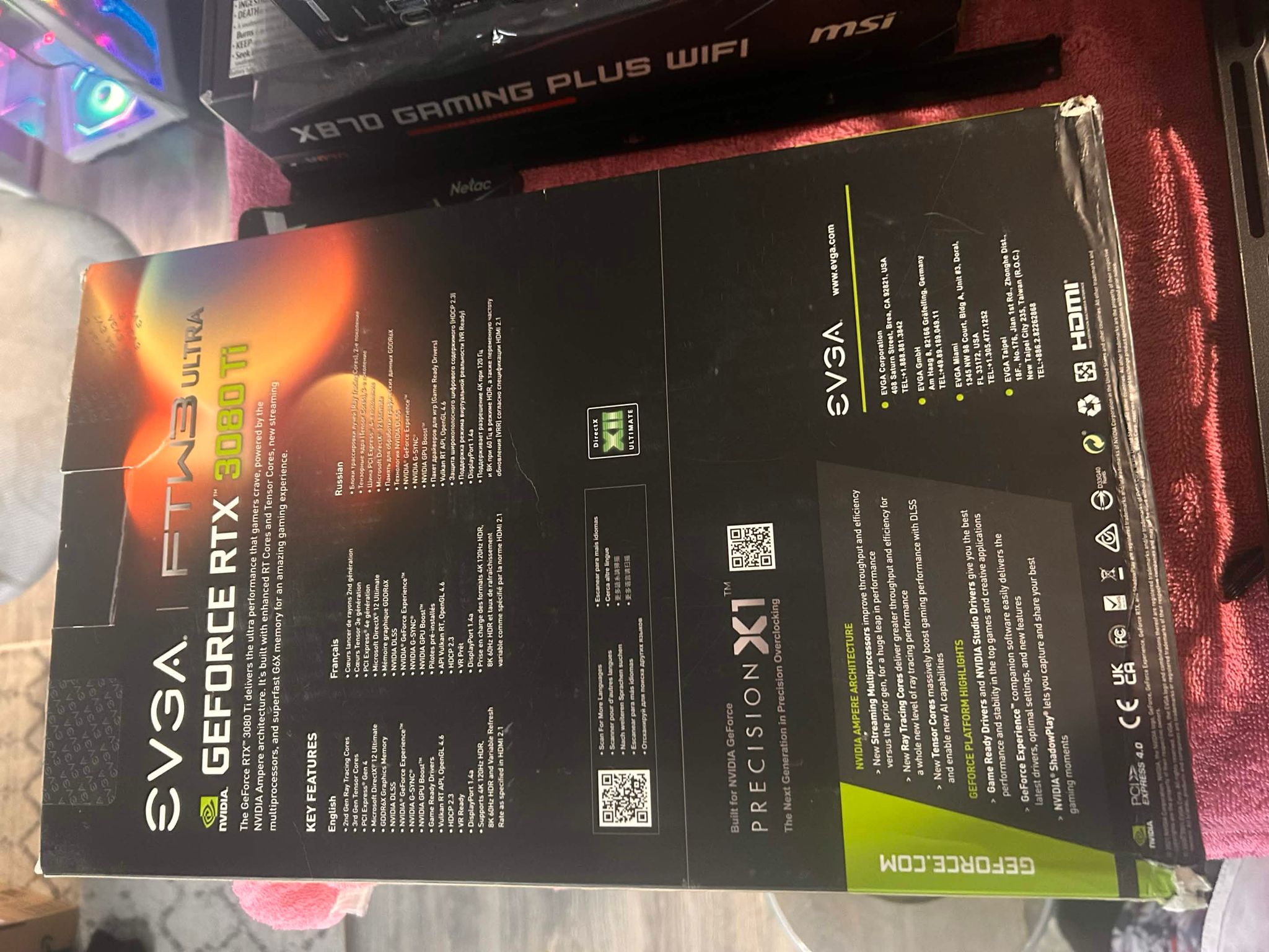 EVGA FTW3 ULTRA GAMING LE iCX3 GeForce RTX 3080 Ti