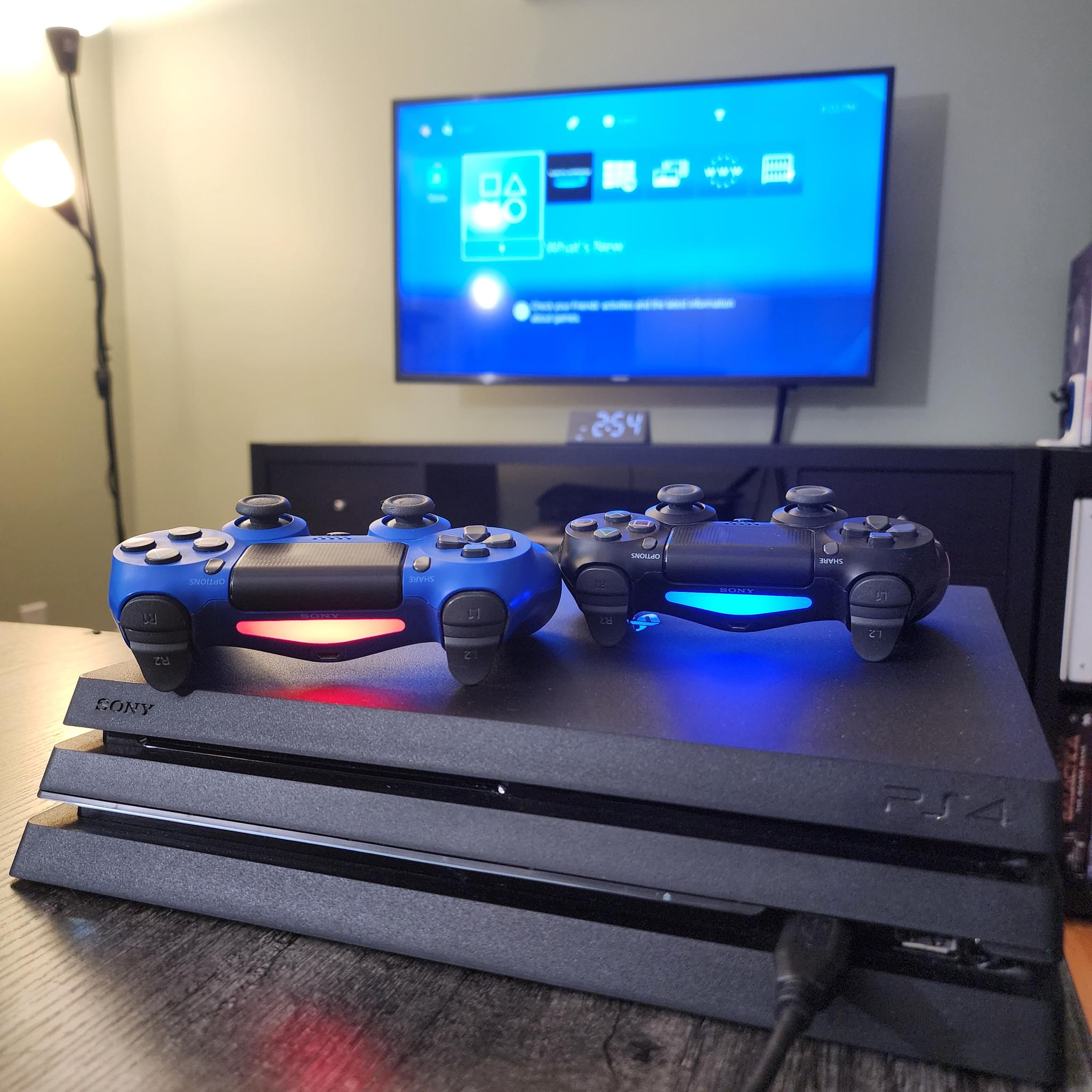 Sony Playstation 4 Pro 1 TB Console with 2 Controller