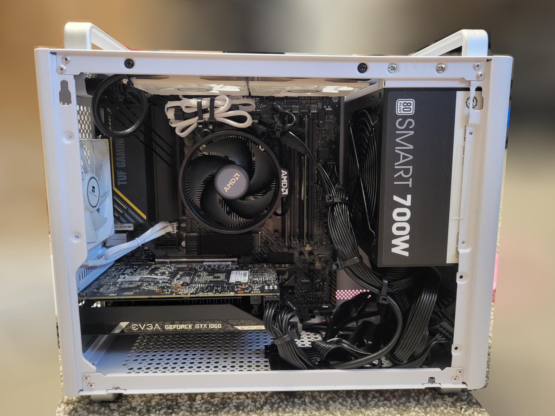 Ryzen 5 5500, GTX 1060 SC 6Gb, 16Gb ram, 1Tb nvme ssd
