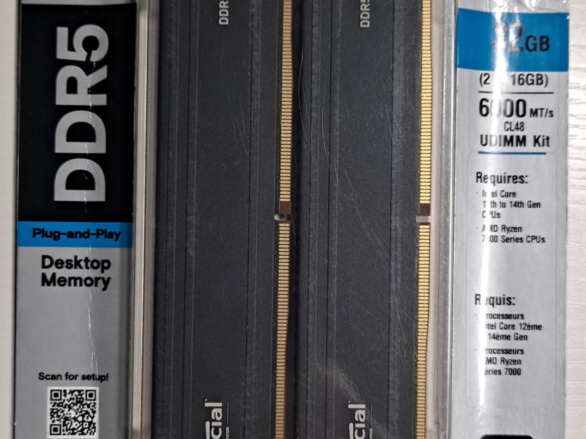 Crucial Pro DDR5 32GB [ 2 x 16GB | 6000Mhz ]