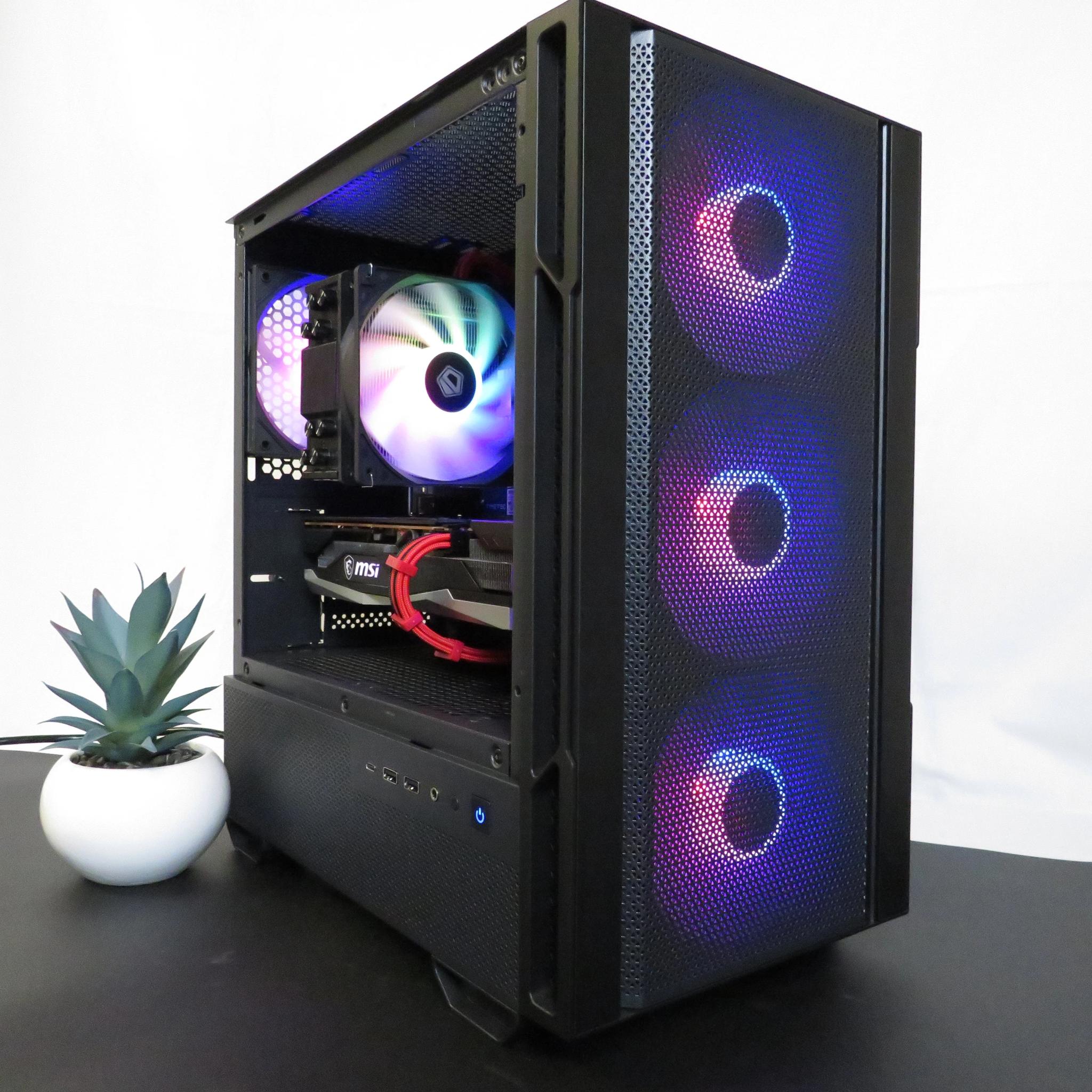 Mid Range Master! *All new parts* Ryzen 5 5500 + RX 6600XT + 16 GB DDR4 + 1 TB NVME SSD