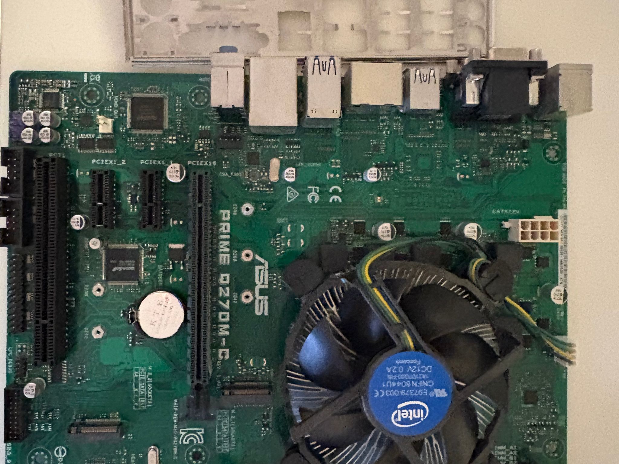 Intel Motherboard Combo - i5 7400 + ASUS Q270M