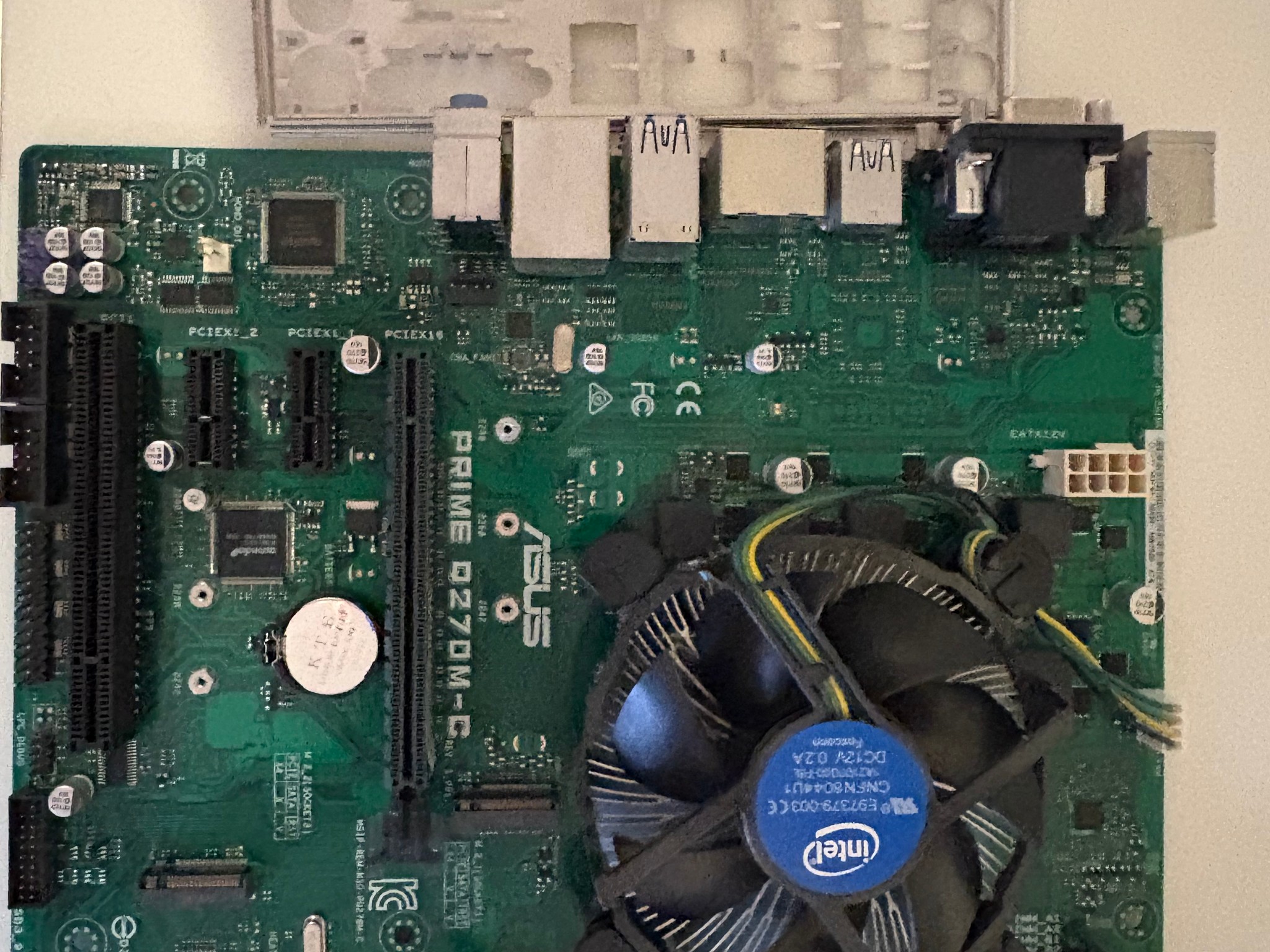 Intel Motherboard Combo - i5 7400 + ASUS Q270M